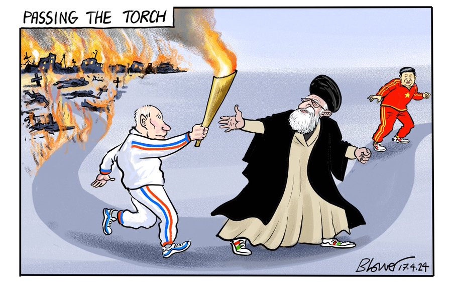 A caricature of Putin that speaks volumes