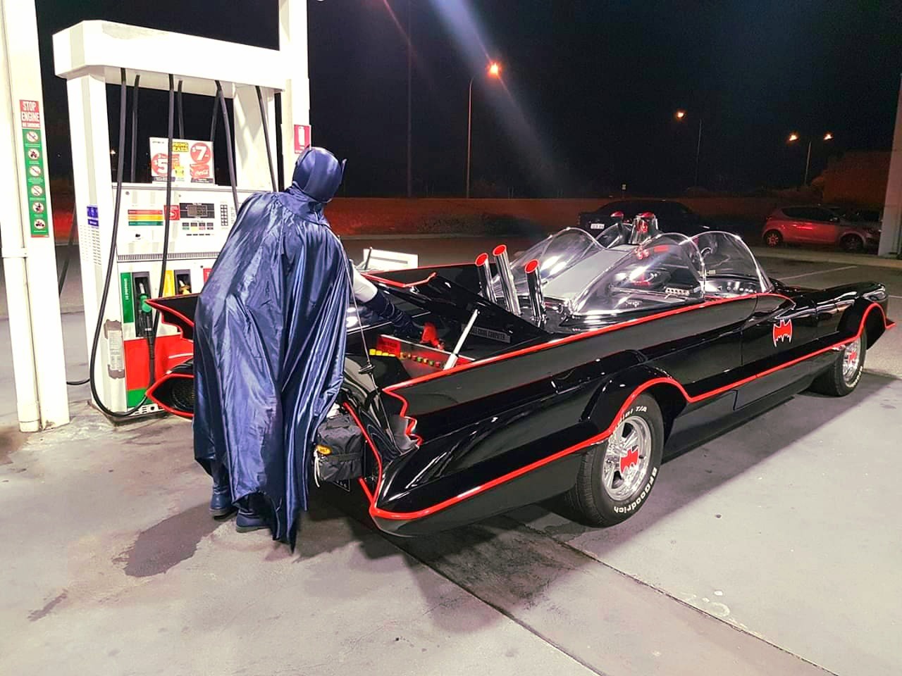 Does Batman Refuel the Batmobile with Batgas?