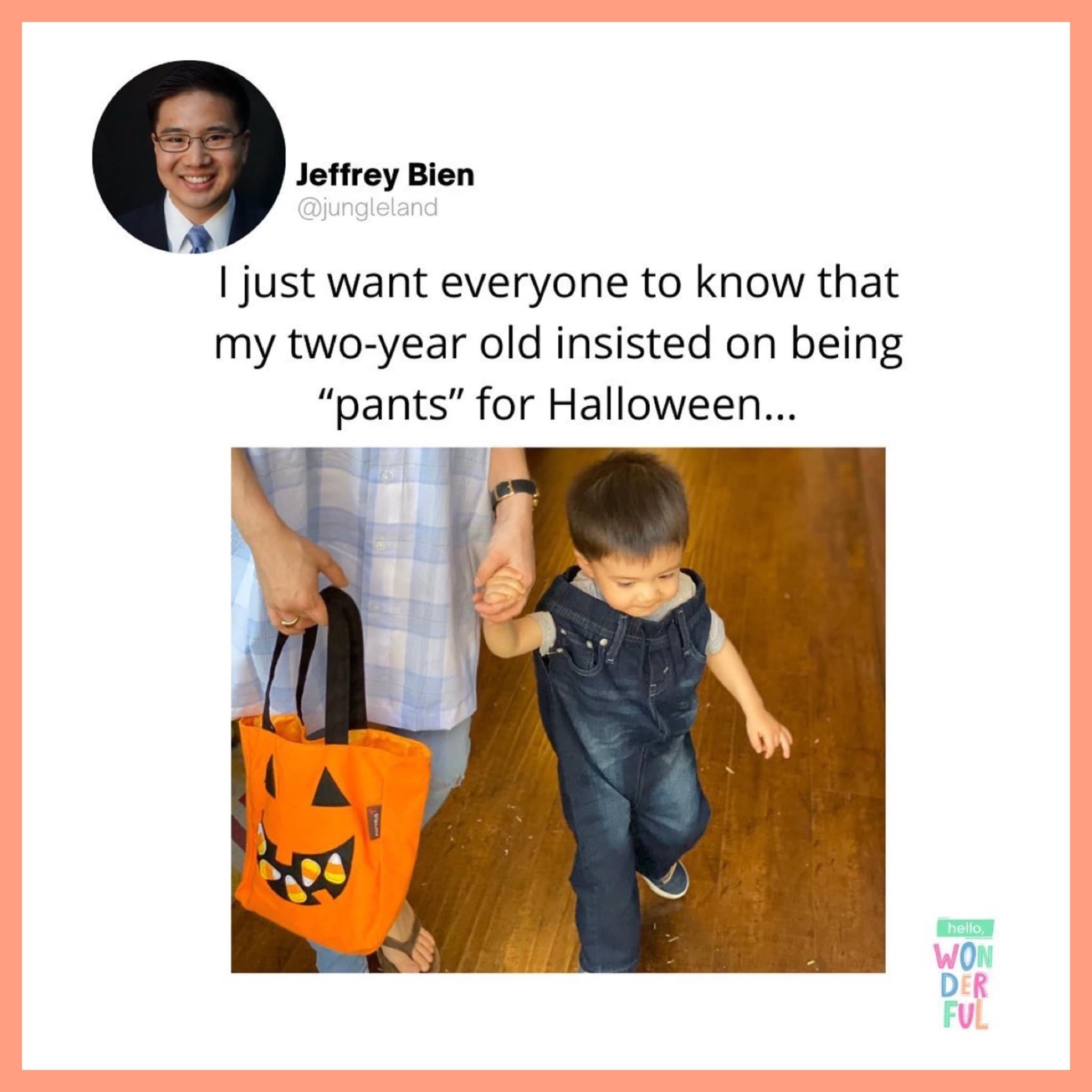 The unexpected joy of wearing pants!