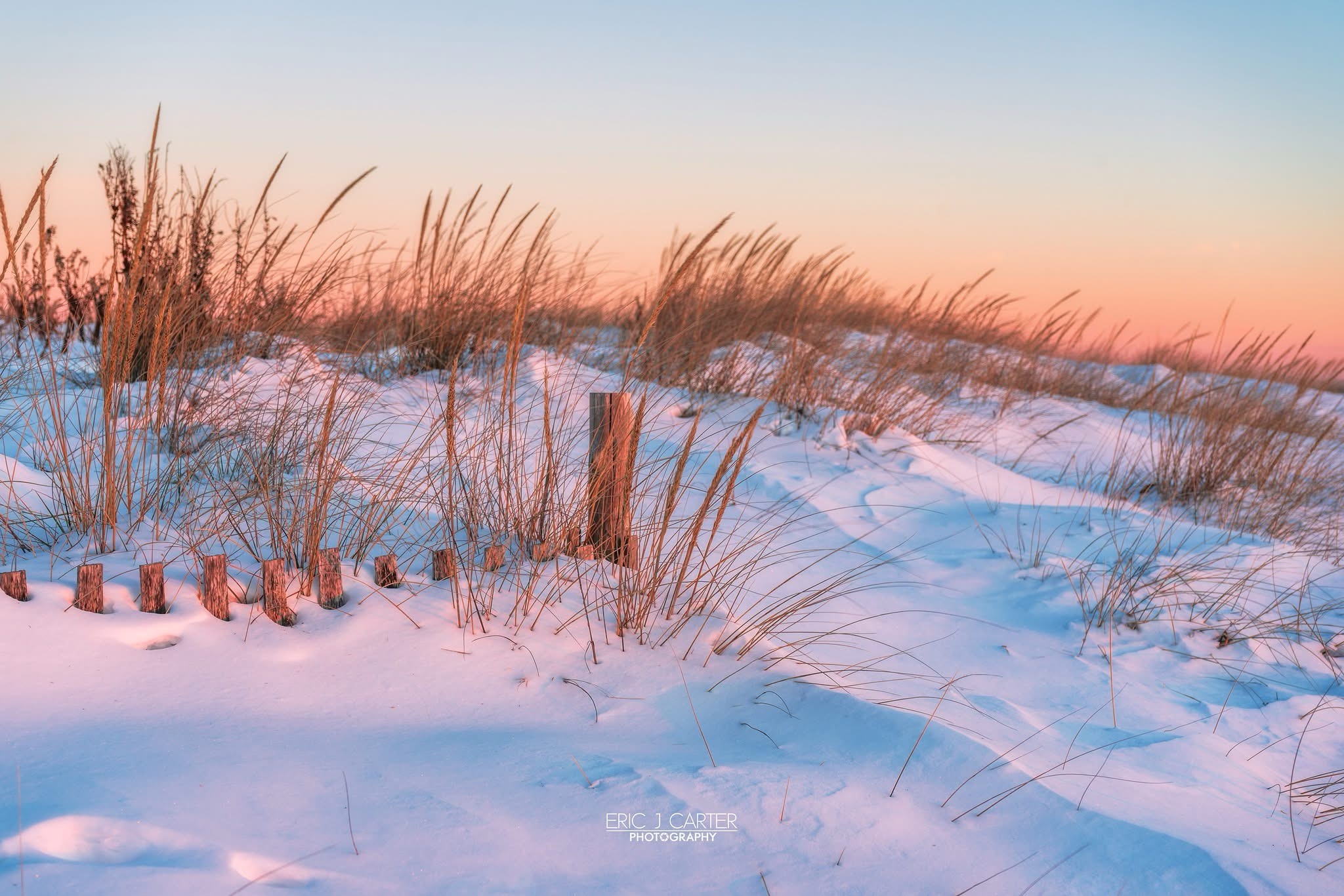 A Winter Wonderland on the Dunes