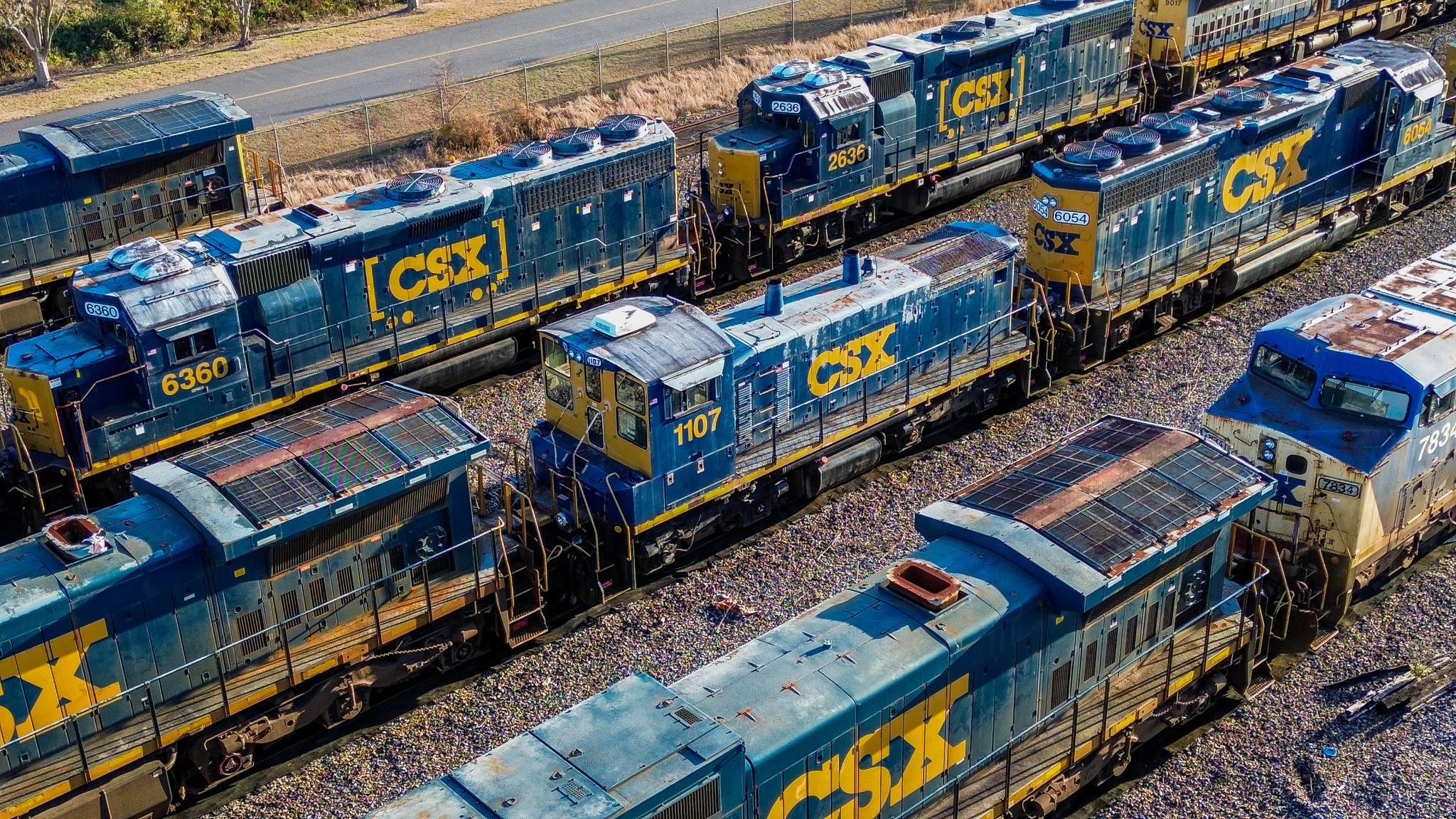 CSX 1107: A Train Enthusiast's Dream