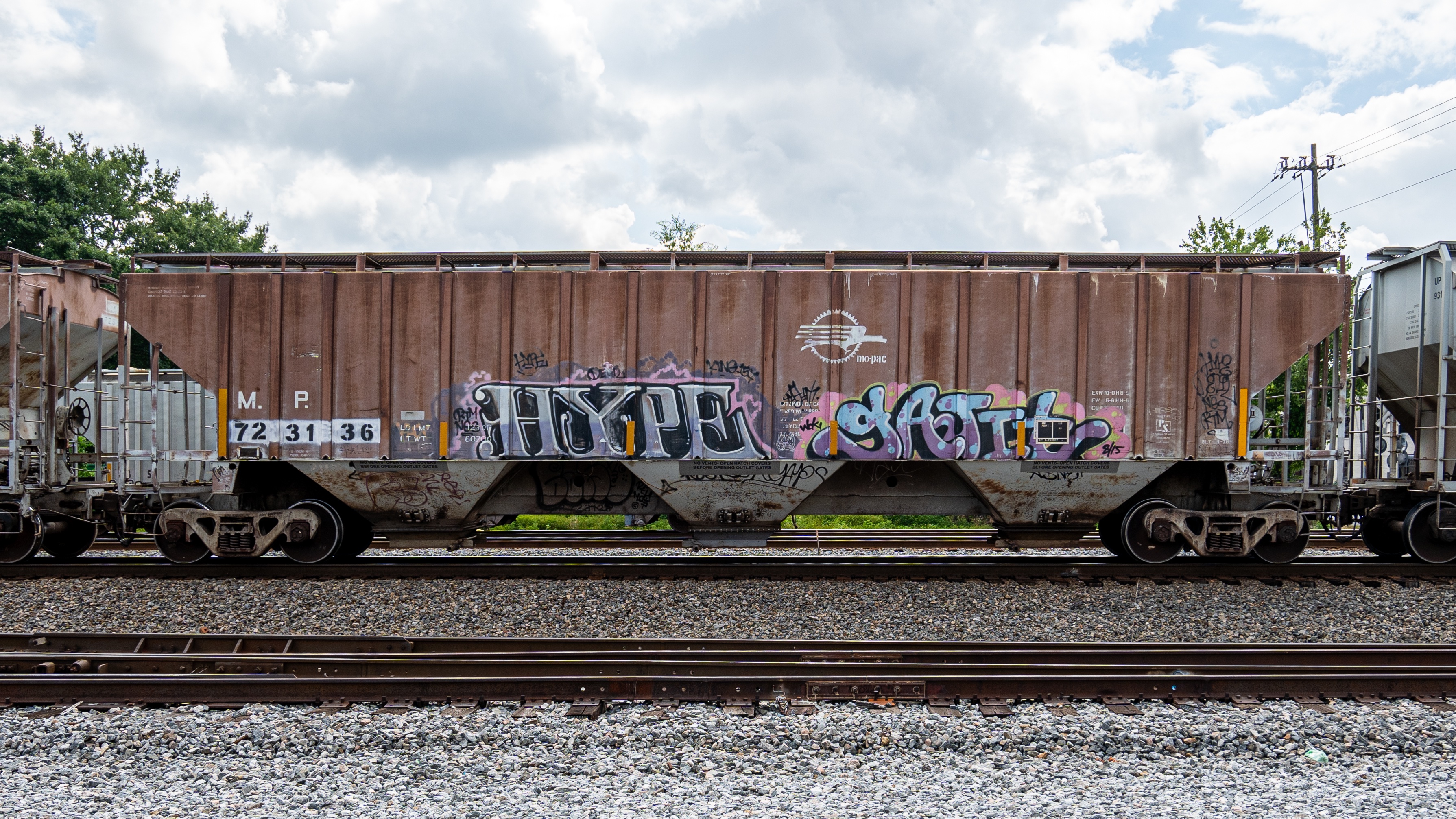 Capturing a train car every day: Day 170