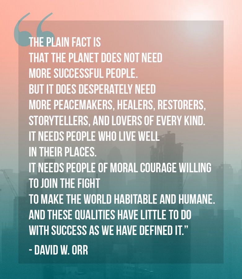 Our Mission: Making the World a Better Place