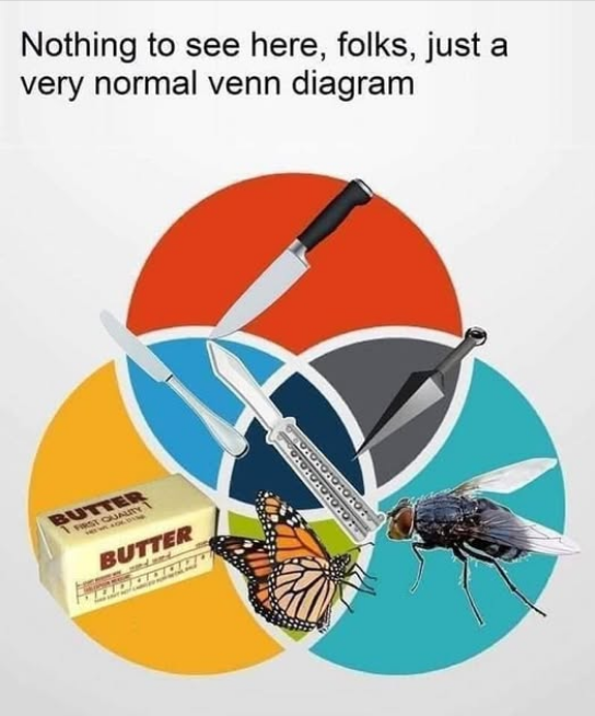 Exploring the Quirky World of Venn Diagrams: A Very Normal Encounter