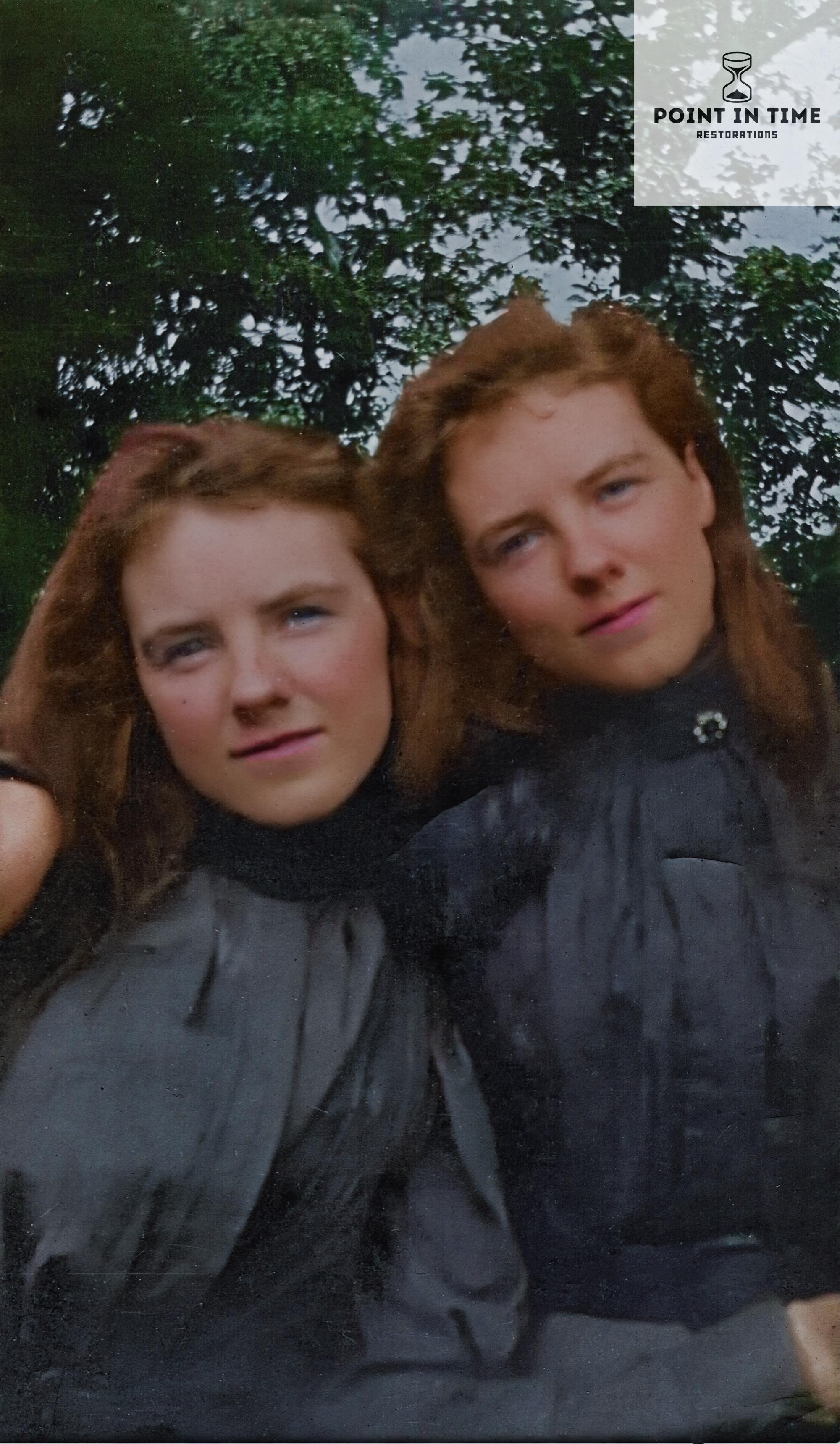 A Glimpse into History: My Great Grandmother and Her Sister in 1899 Maryland