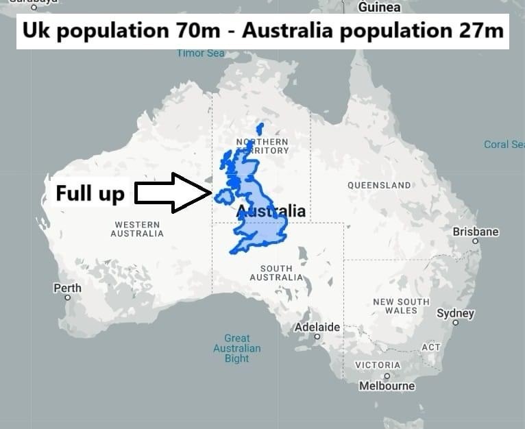 Did You Know? 90% of Western and Northern Australia is Uninhabitable!