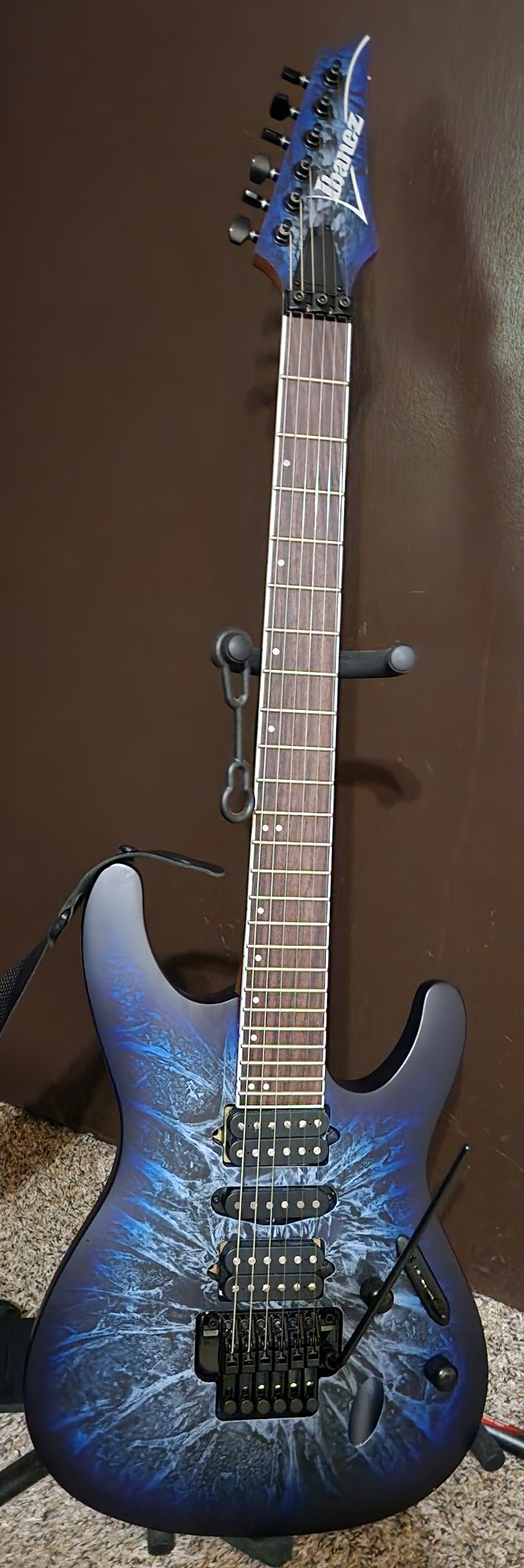 Check Out This Stunning Ibanez Blue Ice S770 Guitar