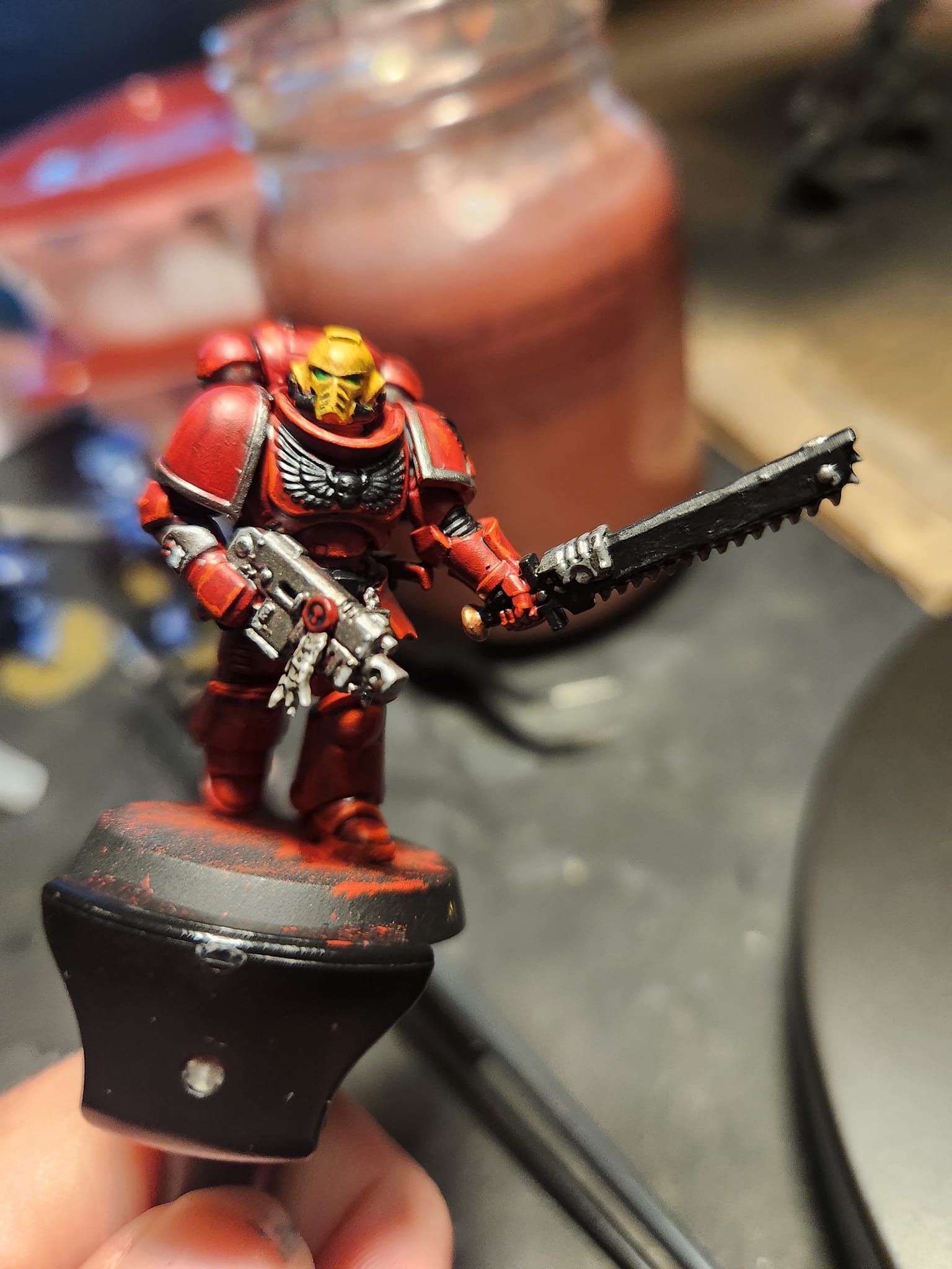 Creating My Fifth Miniature: The Second Blood Angel