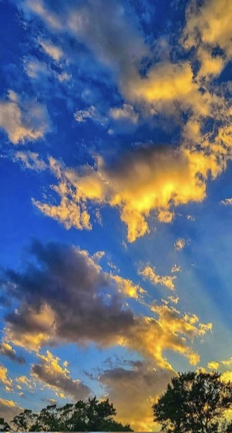 Captivating Sunset Clouds: Nature's Canvas