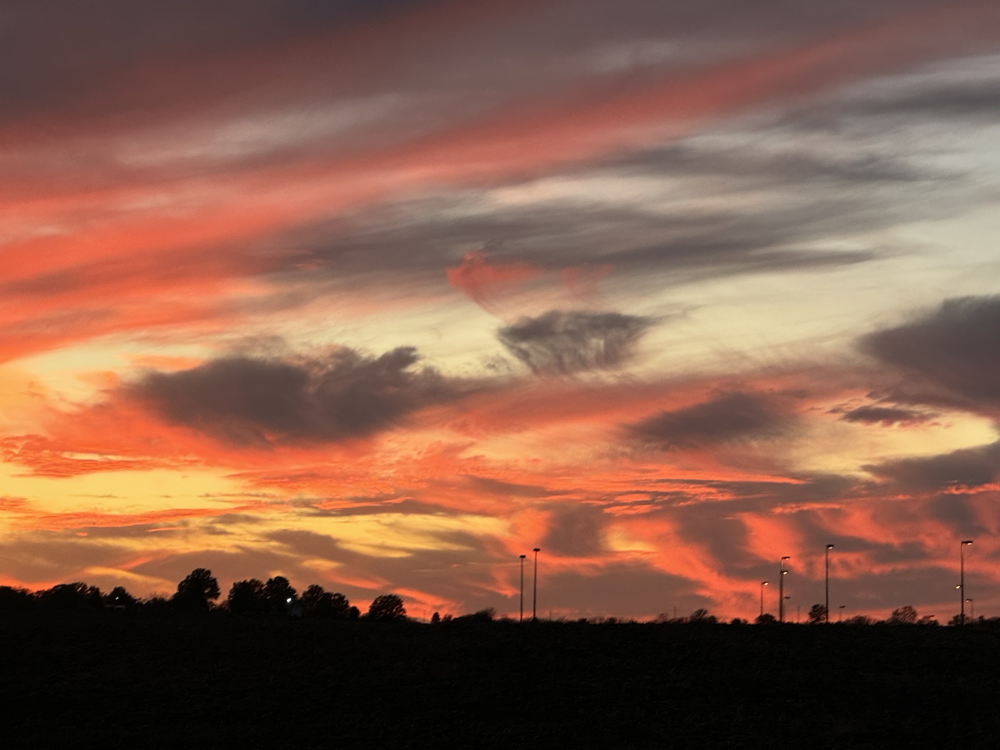 Breathtaking Sunset Over the Midwest