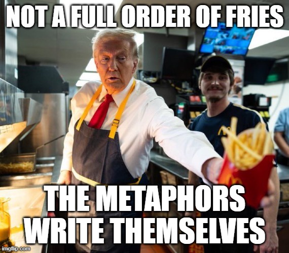 He Couldn't Even Nail His Little Staged 'Job' at the Closed McDonald's