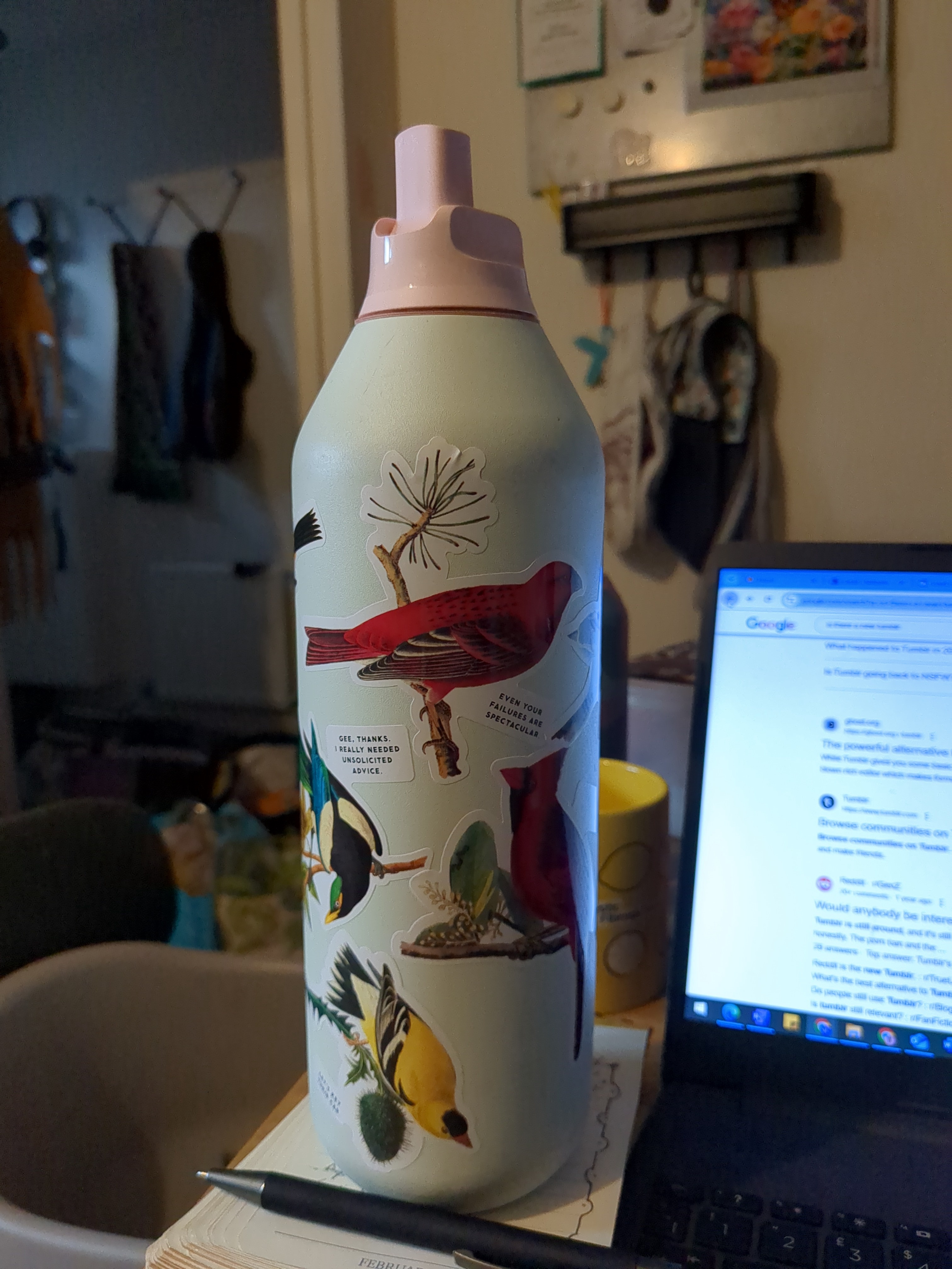 Transforming a £2.99 charity shop water bottle into something fabulous!