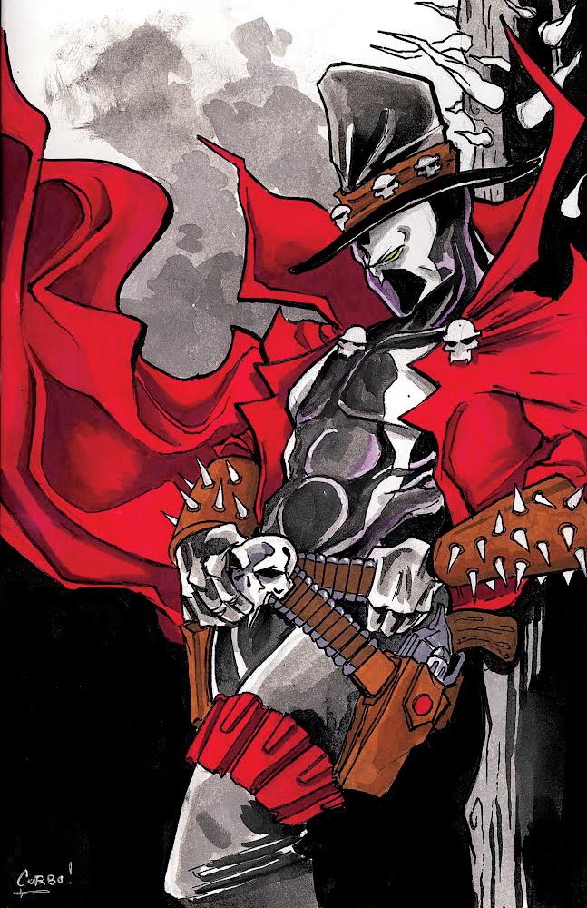 Sketch 23 of 31: The Epic Gunslinger Spawn Unveiled