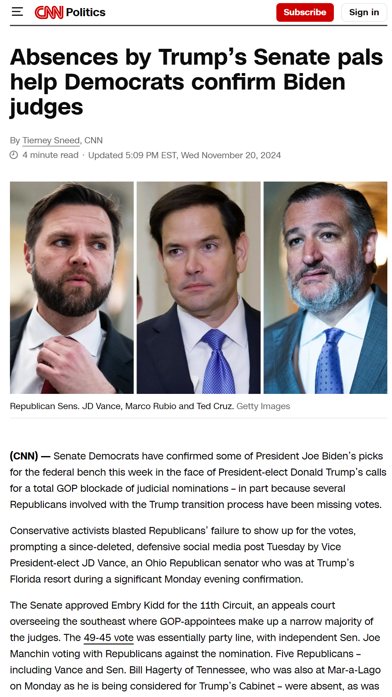 Democrats Successfully Appoint 5 New Judges