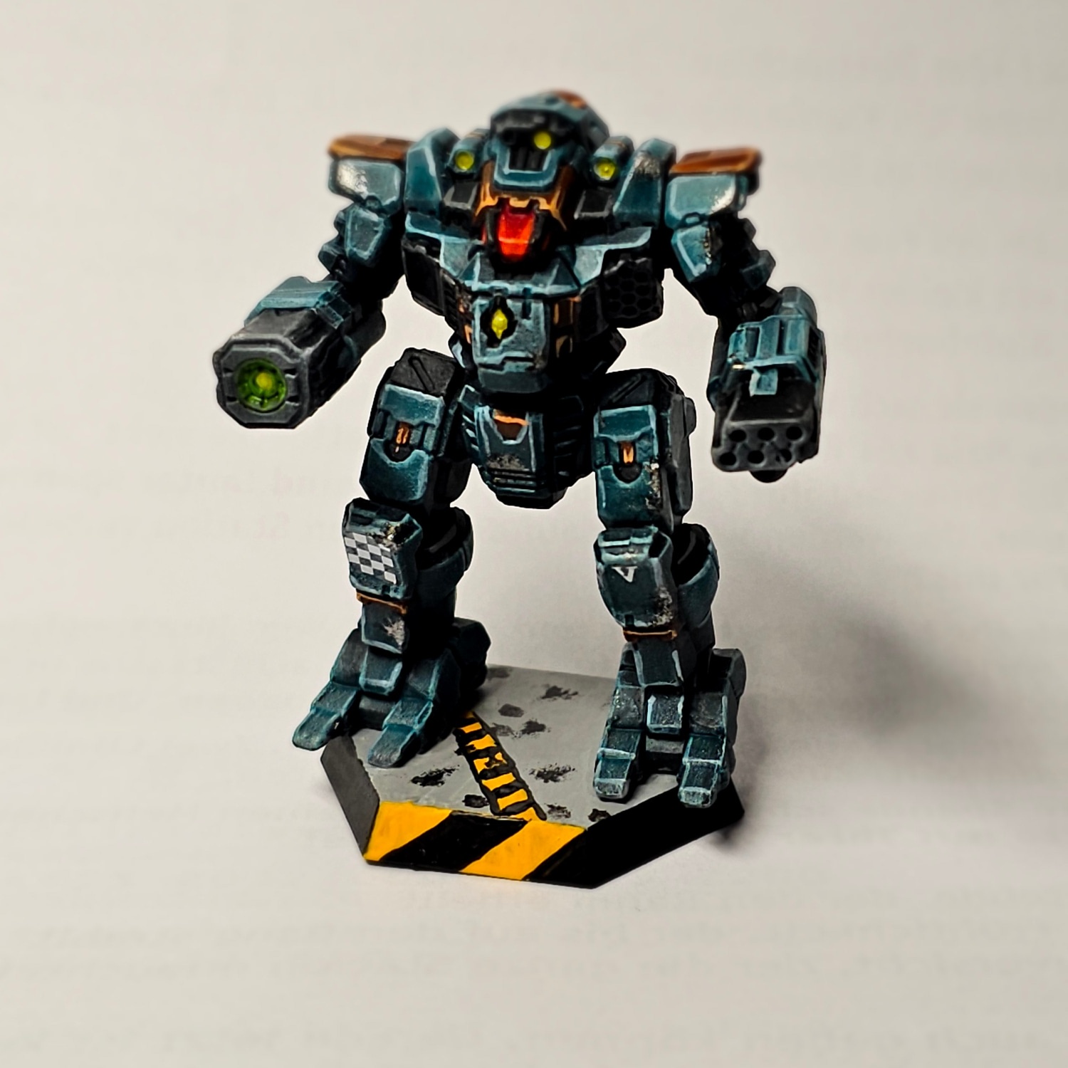 Epic Battletech Mechs in action!