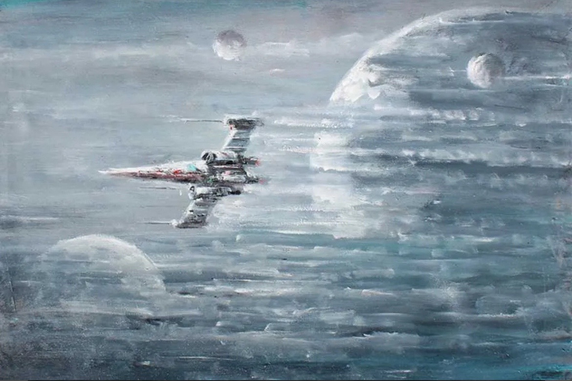 Check out my painting: Celestial Voyage!
