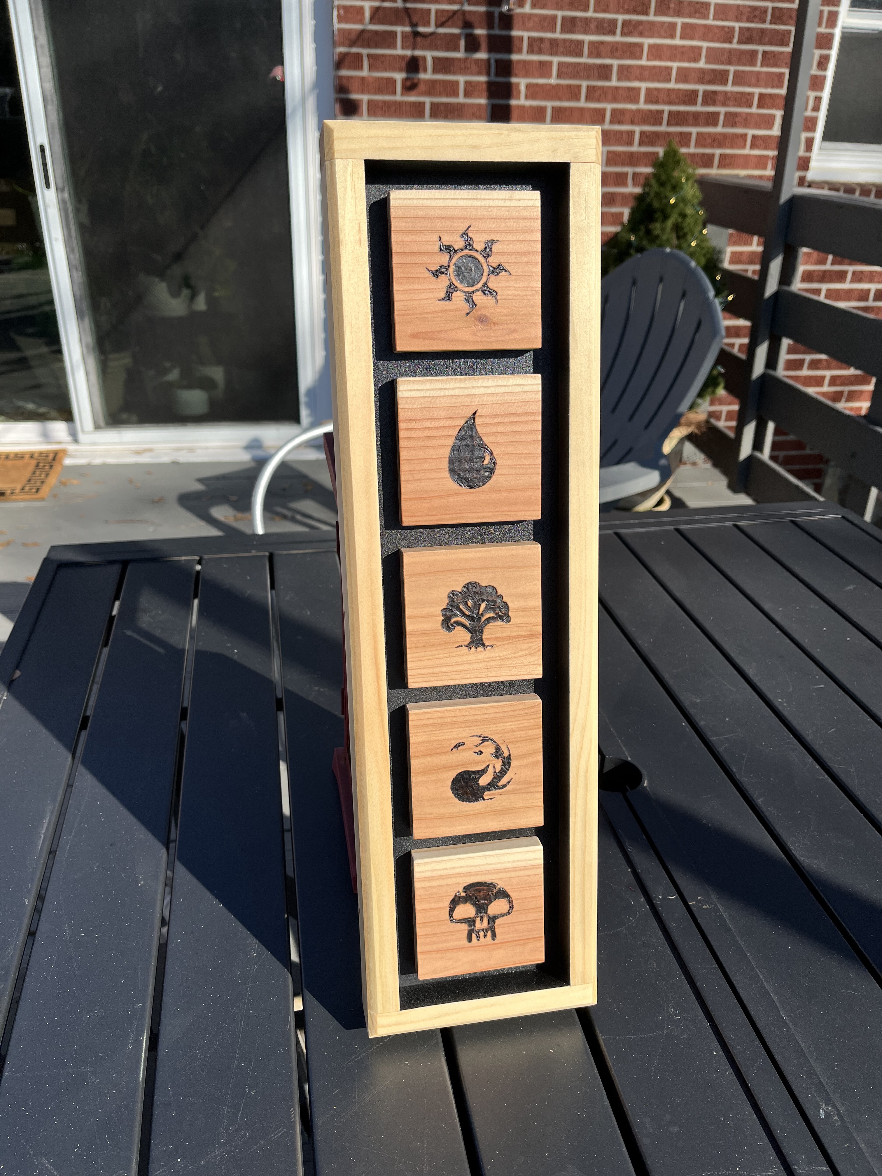 One-of-a-Kind Mana Shadow Box Creation