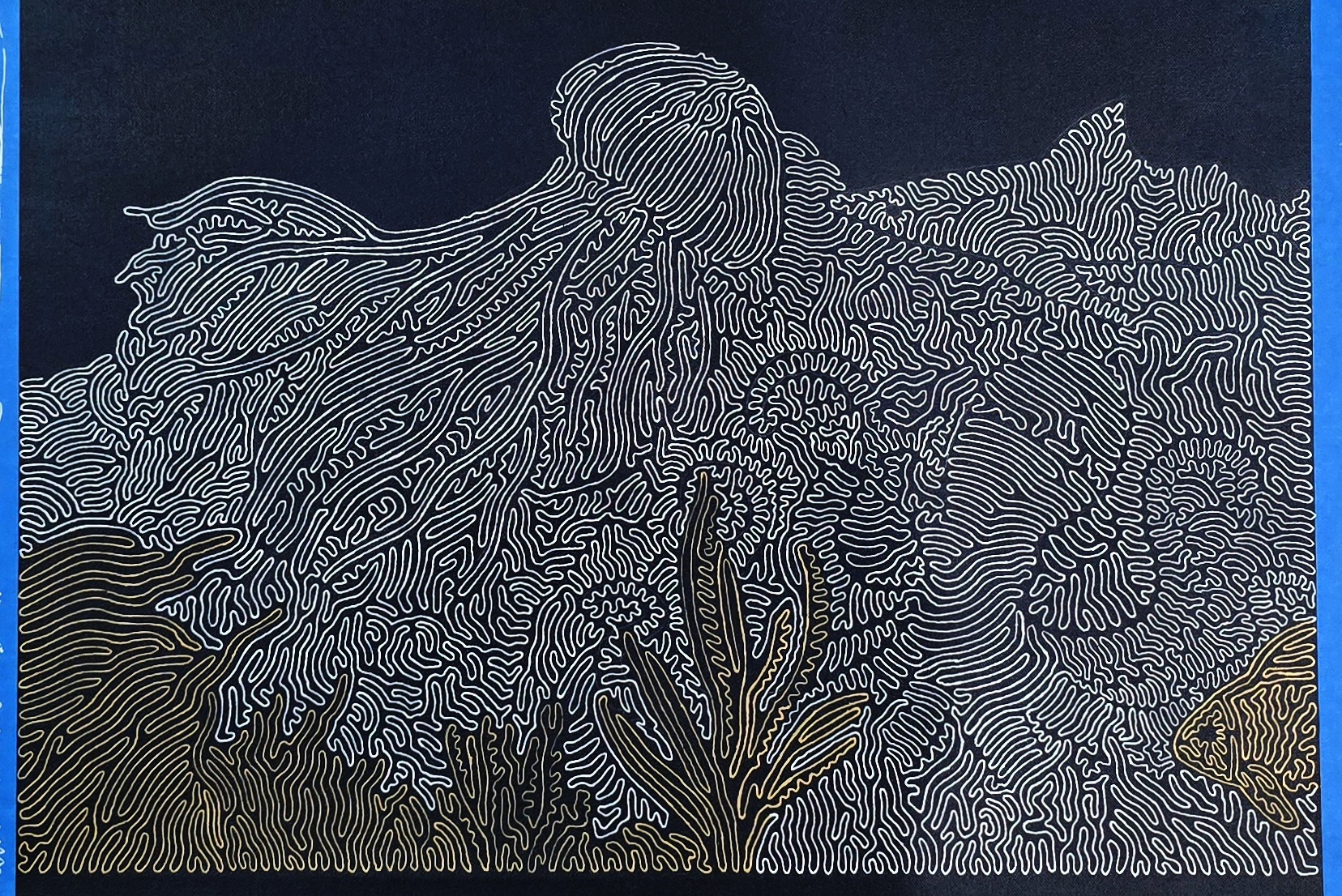 One Continuous Line: A Hidden World of Creatures Within