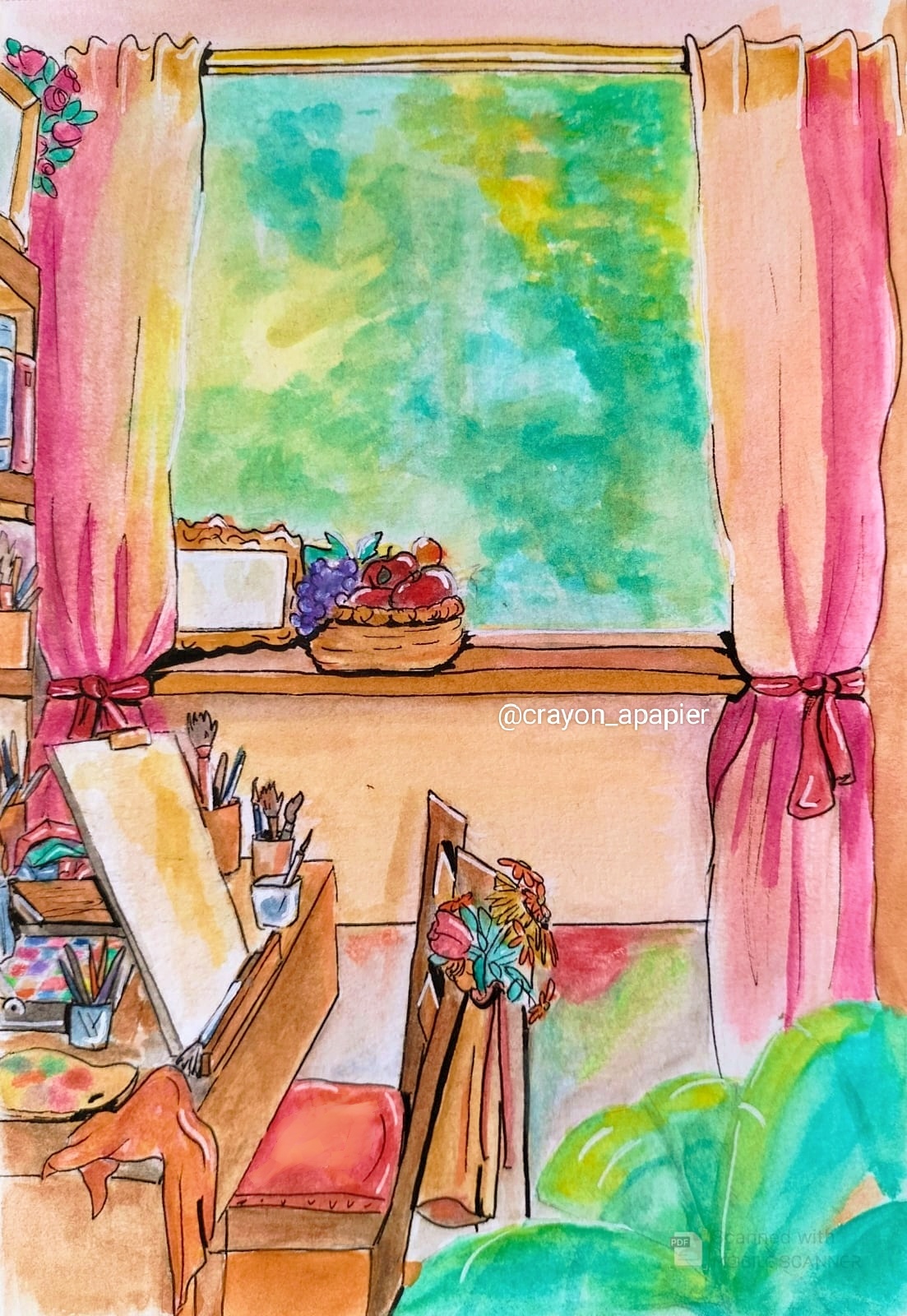 Inside the Painter's Studio: A Creative Haven