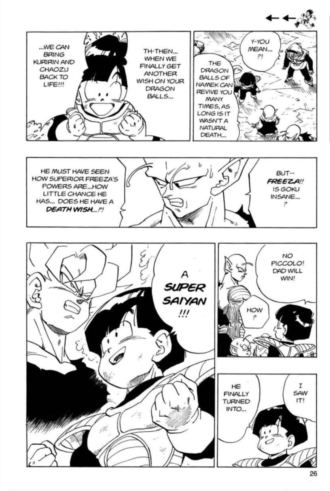 Porunga can't bring back those who passed naturally!