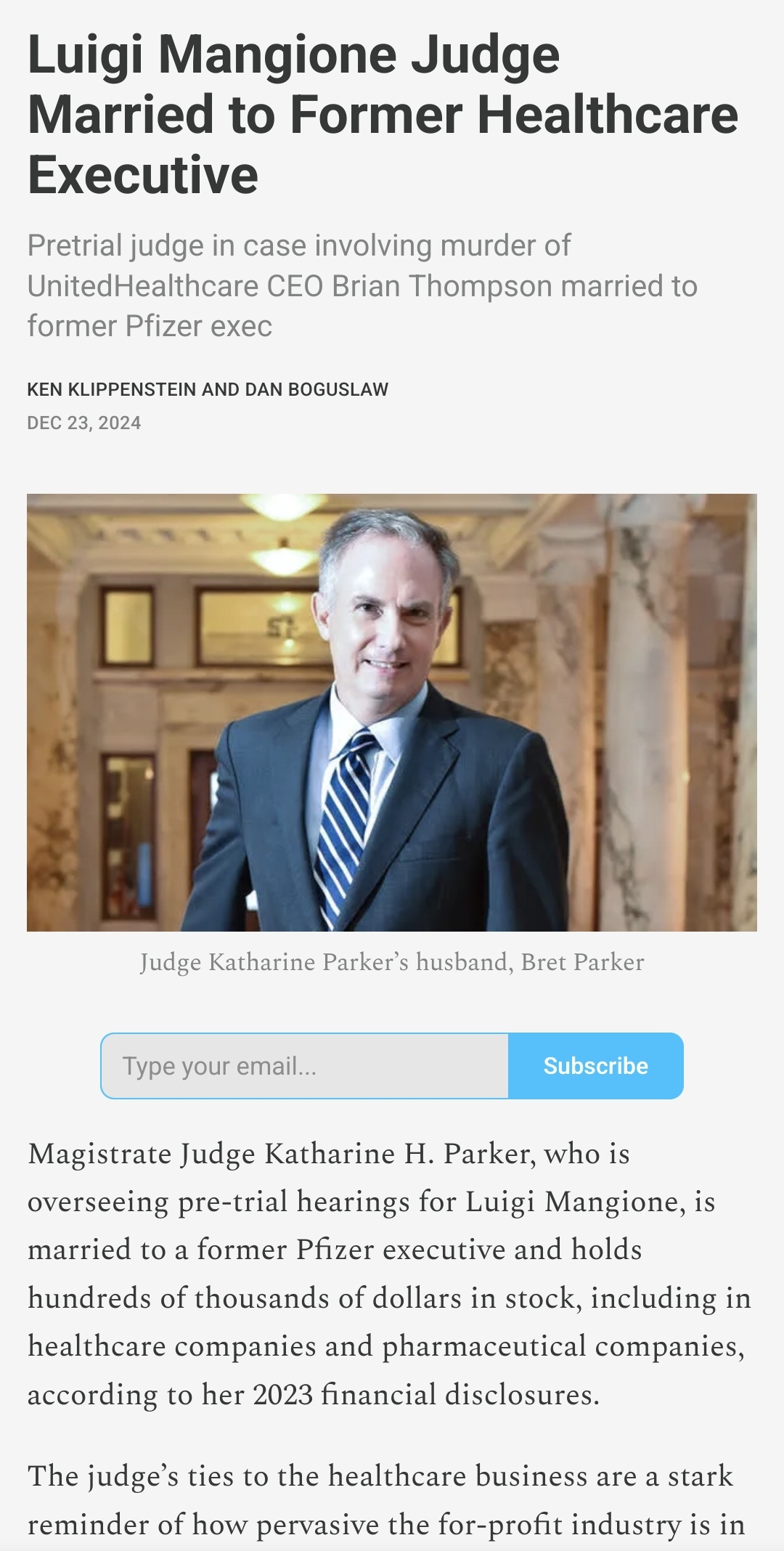 Justice in America: A Unique Perspective