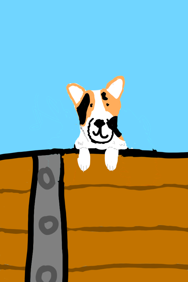 My Creative Take on a Tenterfield Terrier