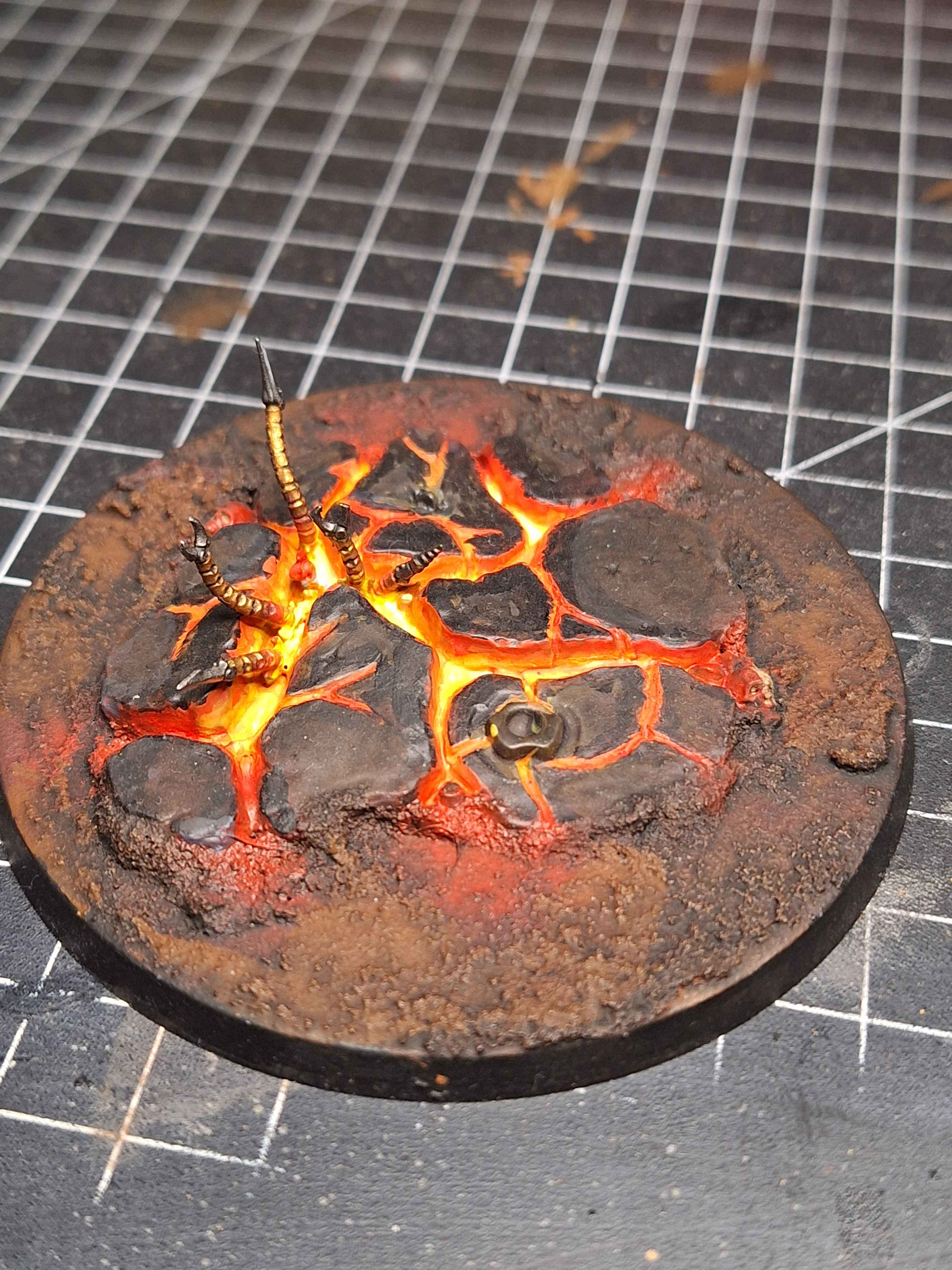 Check Out This Finished Base and My First Attempt at Lava!