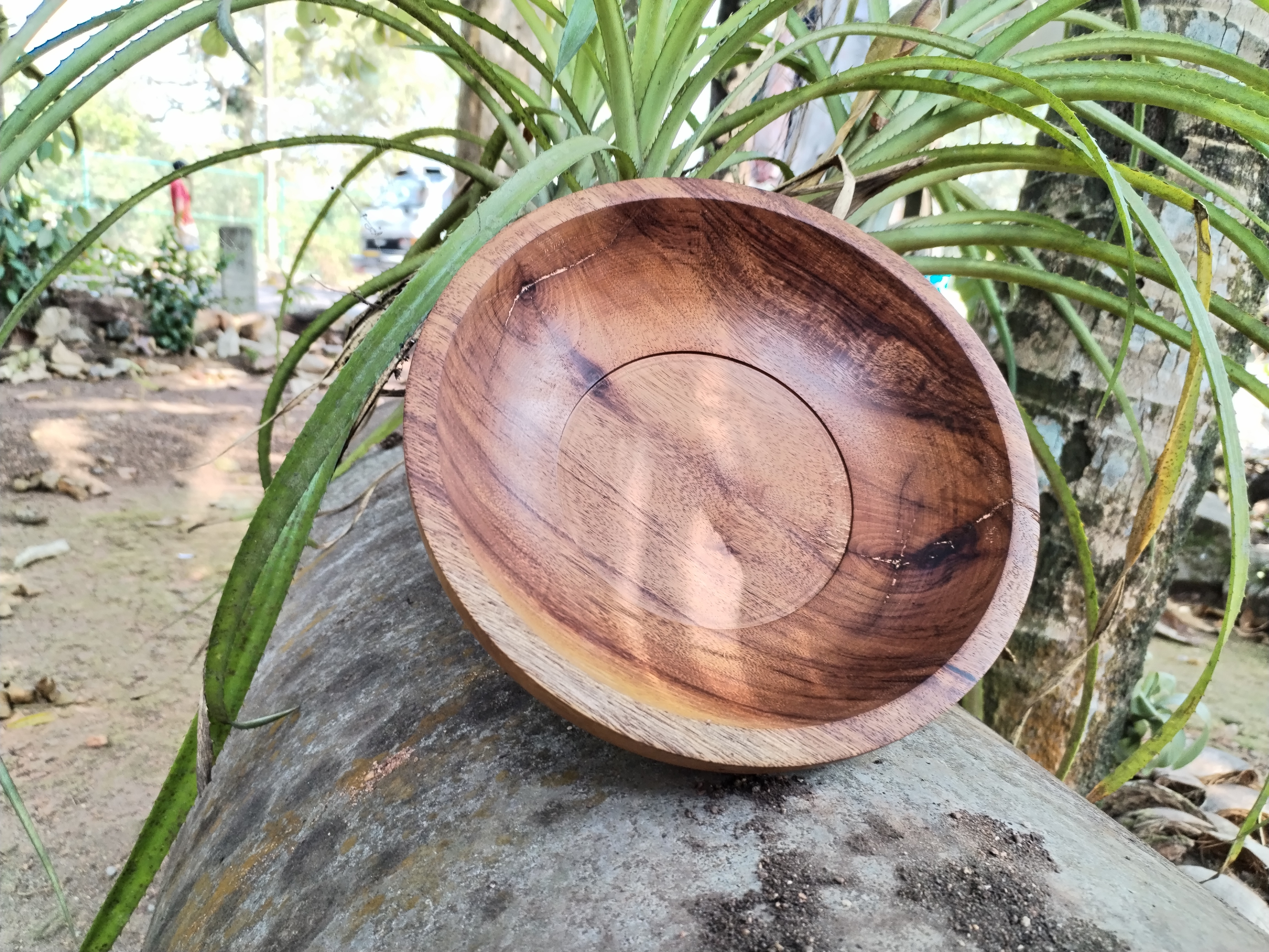 My Latest Creation: A Beautiful Red Sandalwood Bowl