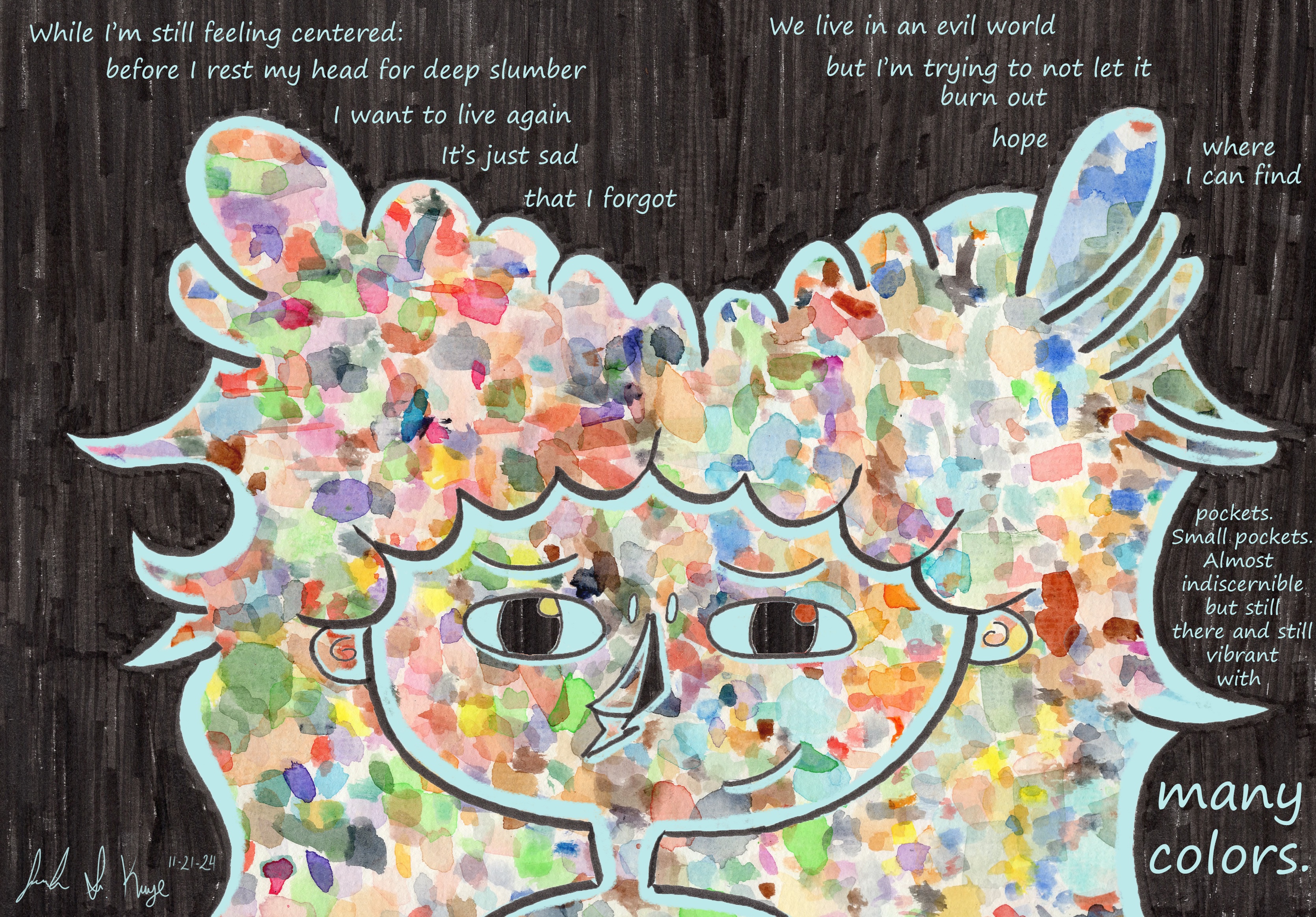 She Used to Be Fractal #74: A Study in Fragments