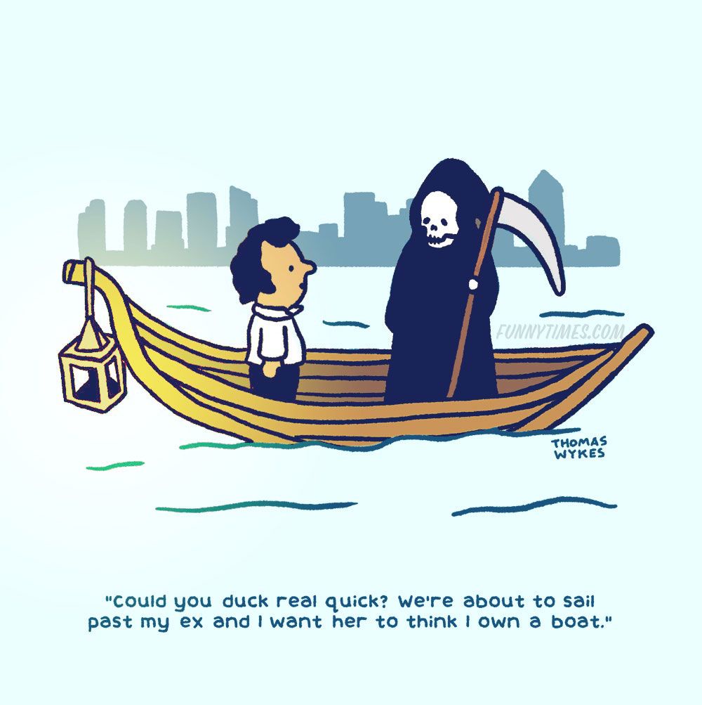A day spent drifting along the river Styx.