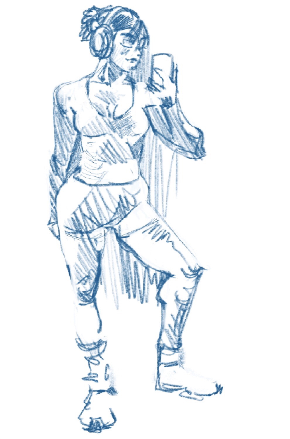 The gym enthusiast who's always ready for a workout