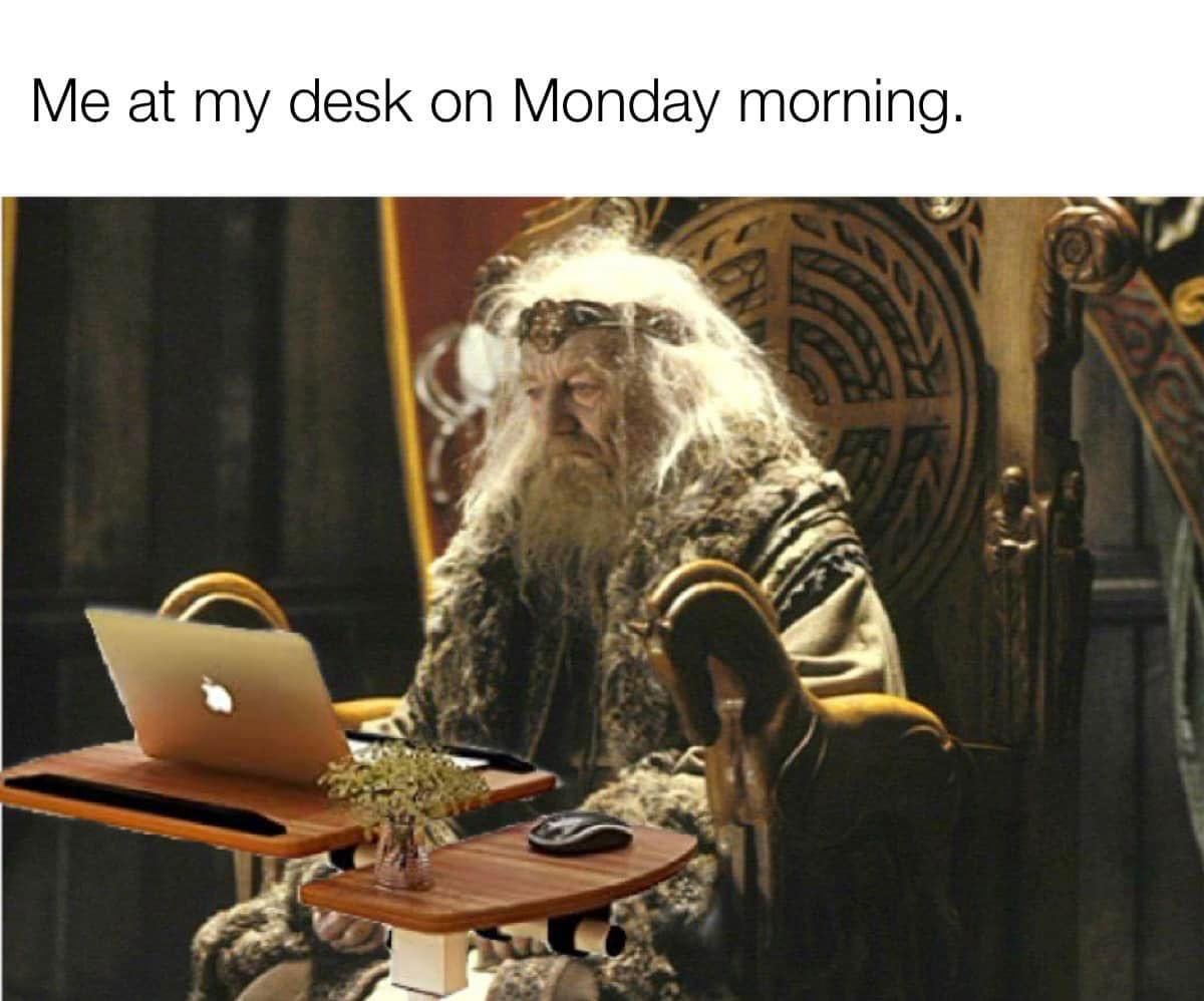 The Monday Struggle is Real