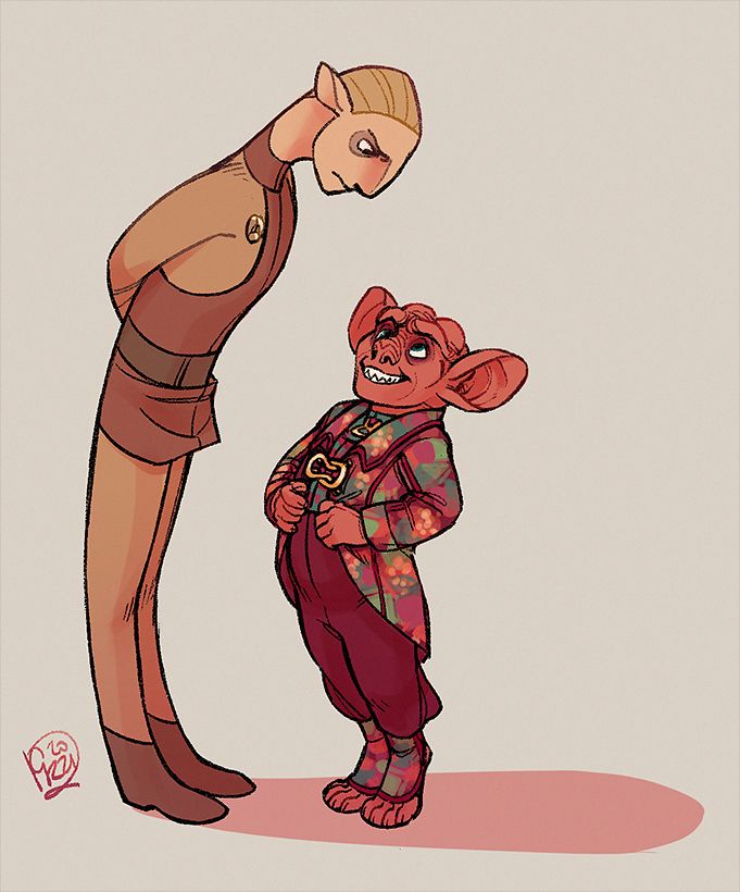 Incredible DS9 fan art! Check out the artist's details!