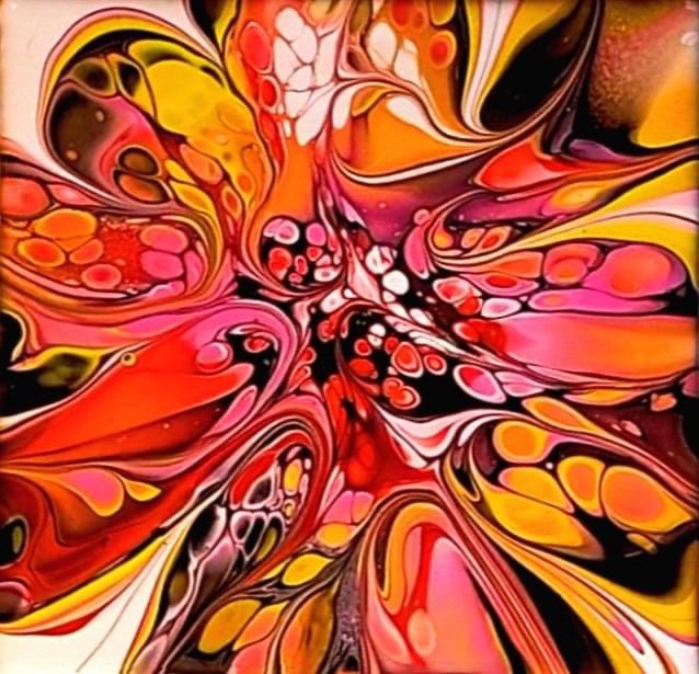 The Beauty of Fluid Art Unleashed