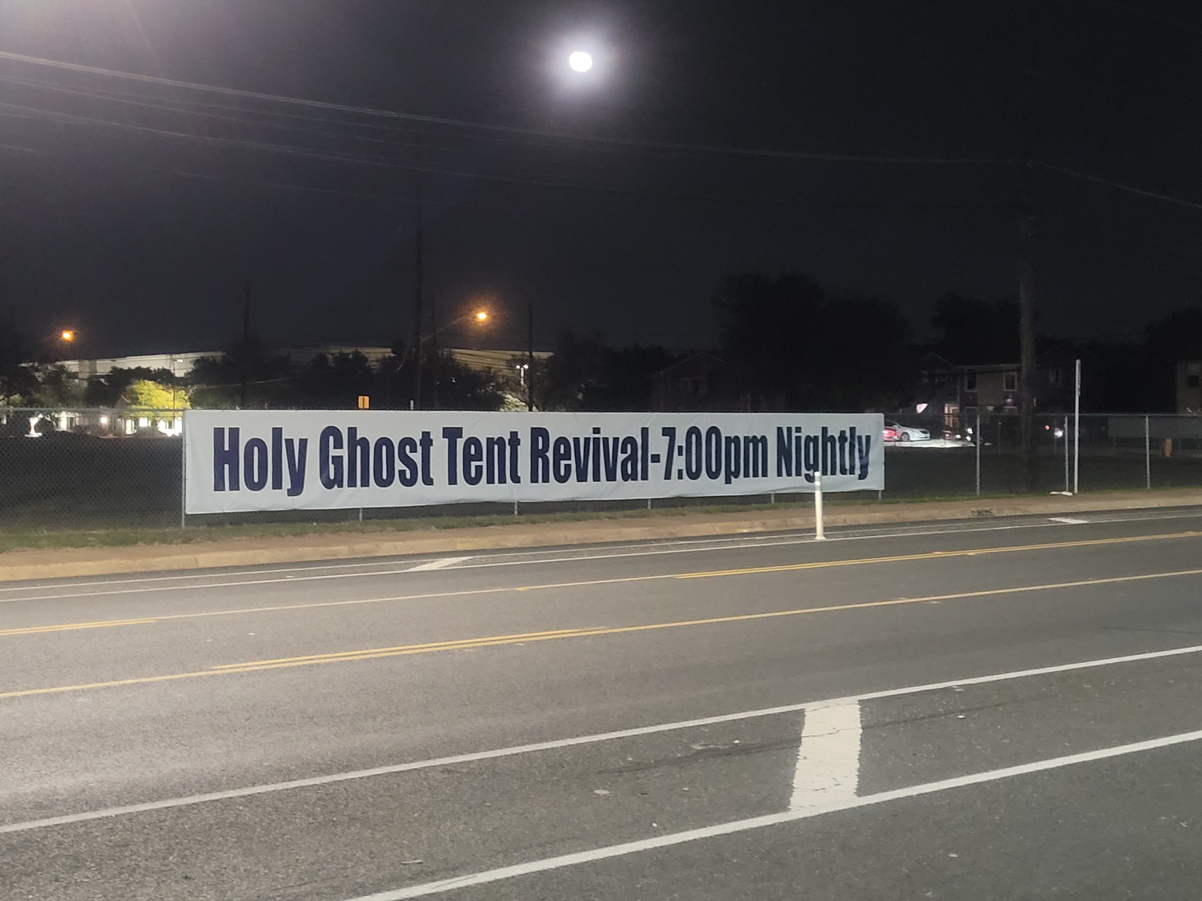 I Dream of a Ghost Tent, Even If It’s Full of Holes...