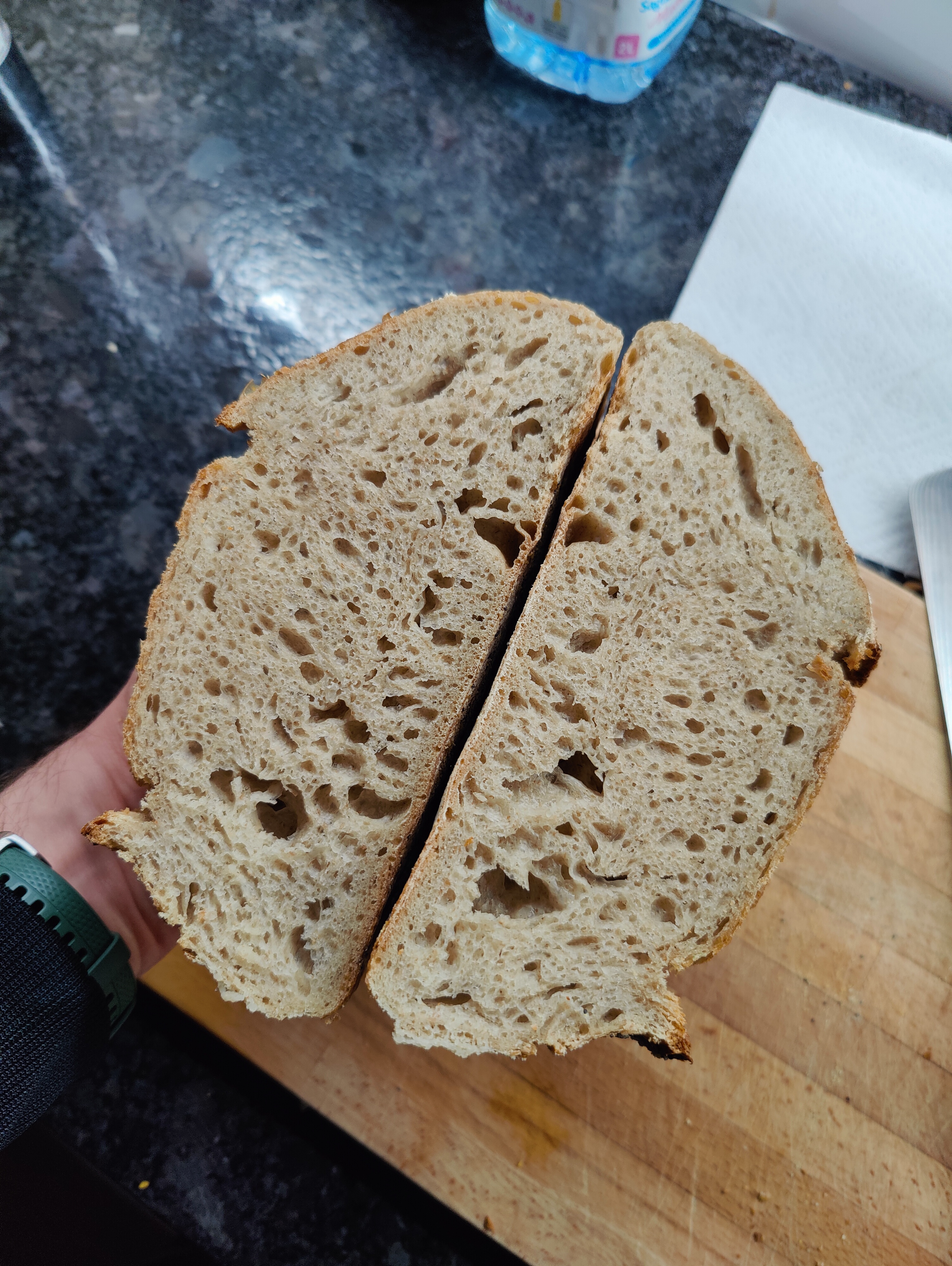 The Perfect Blend of Sourdough and Rye Flour
