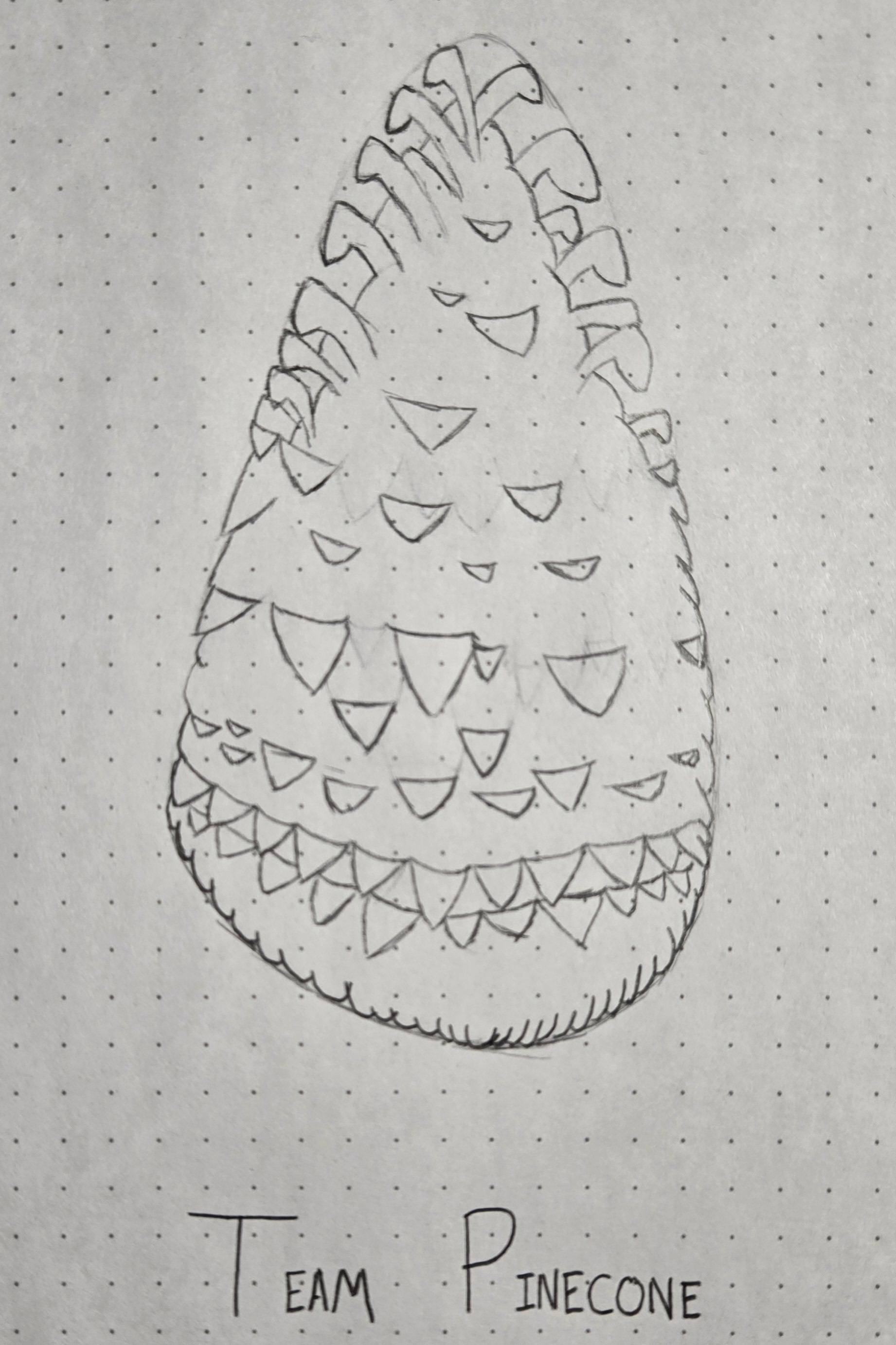 Still a novice in art, but here's my pinecone creation for you to enjoy.
