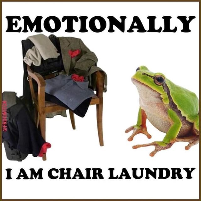 Introducing My Unconventional Chair Laundry