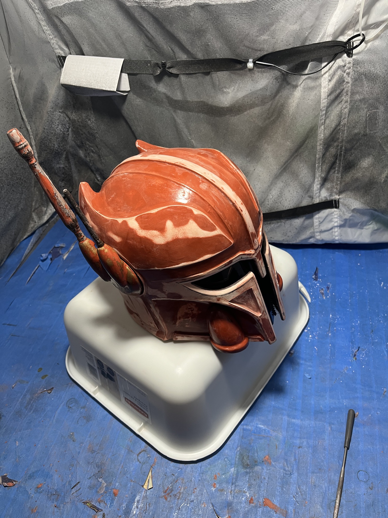 Kaleesh Mandalorian Concept: A Work in Progress for Costume Enthusiasts