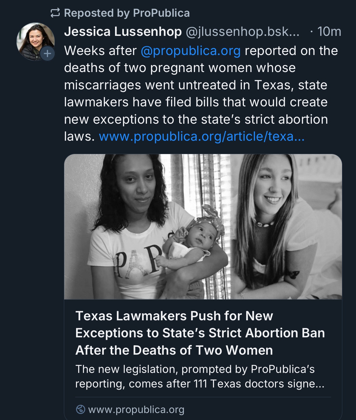 Pro-Life... But Only for the Mother?