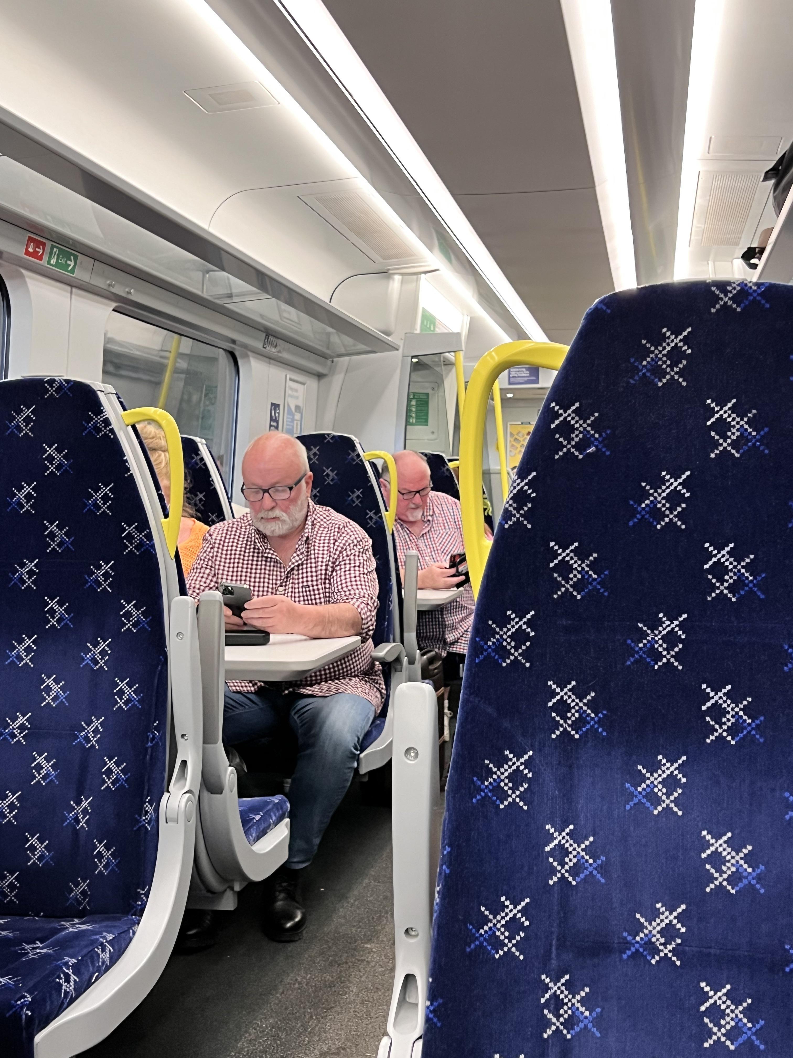 Meet these two random guys I stumbled upon at ScotRail in Scotland.