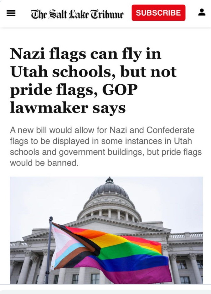 Shocking Truth: GOP Values Nazi Flags Over Pride Flags