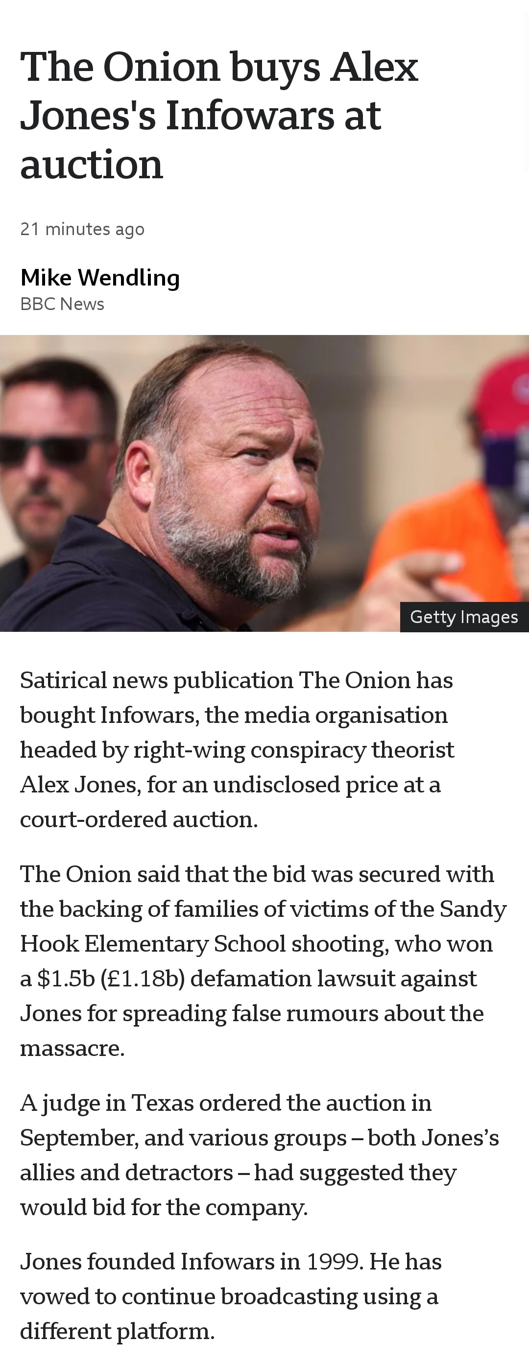 Onion's thoughts: 'This will make a splendid addition to my collection!'