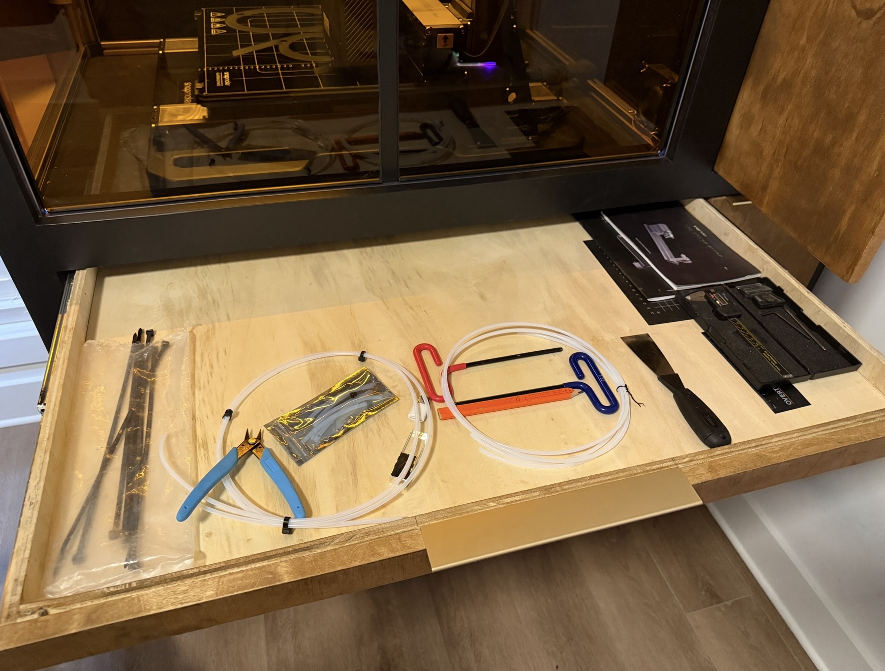 Perfectly Organized Cabinet Drawer for Your Snapmaker Artisan