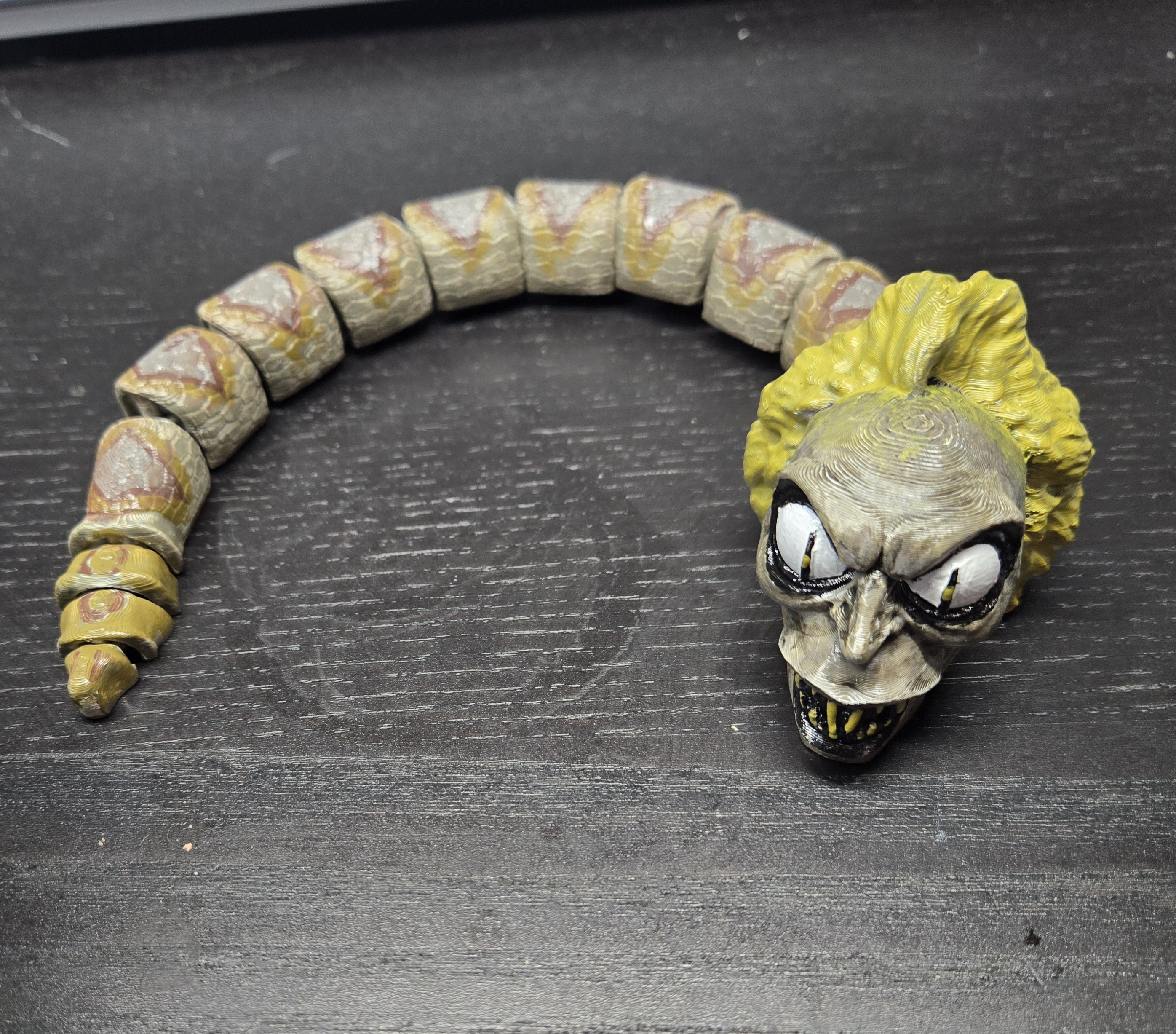 Beetlejuice's 3D Printed Snake: A Spooky Creation