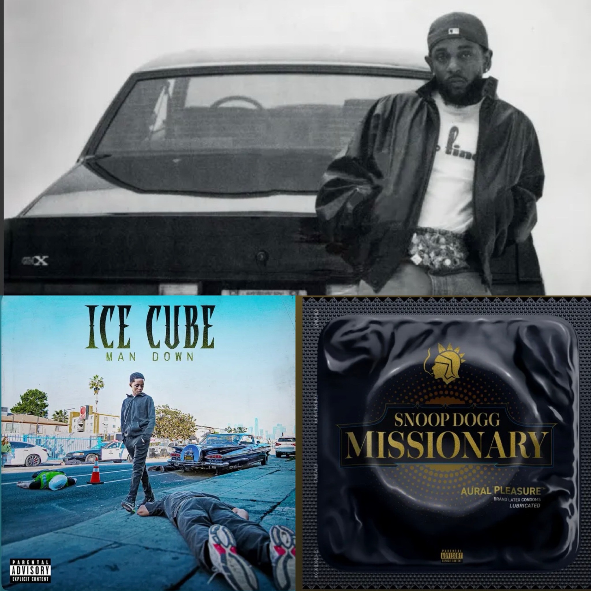 Three West Coast legends dropping in one day? That's just wild!