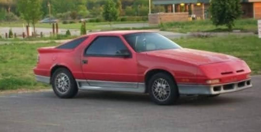 Throwback to my first car in high school: the classic 1990 Dodge Daytona!