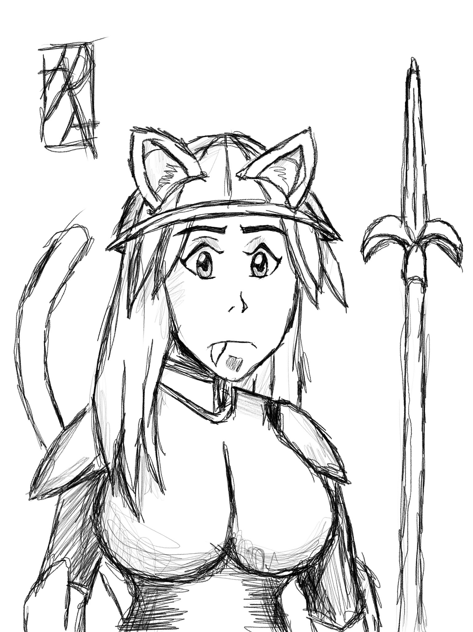 Day 103: Still Drawing Big Titty Catgirls in Search of My Cosplay Waifu