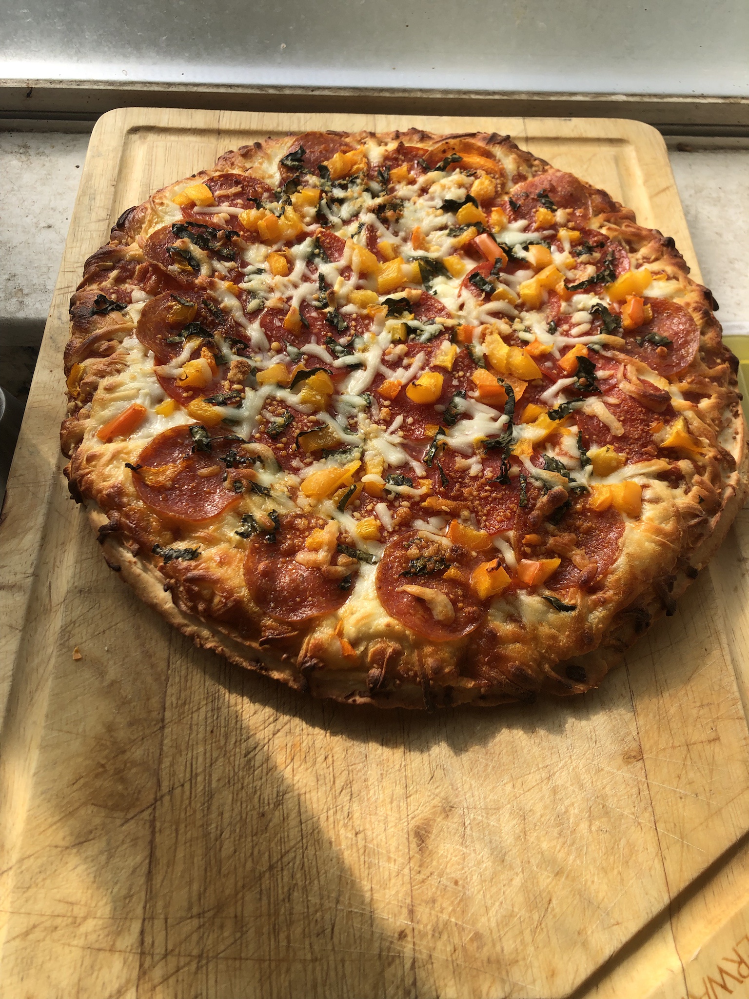 Crafting a Beautiful Pizza Masterpiece