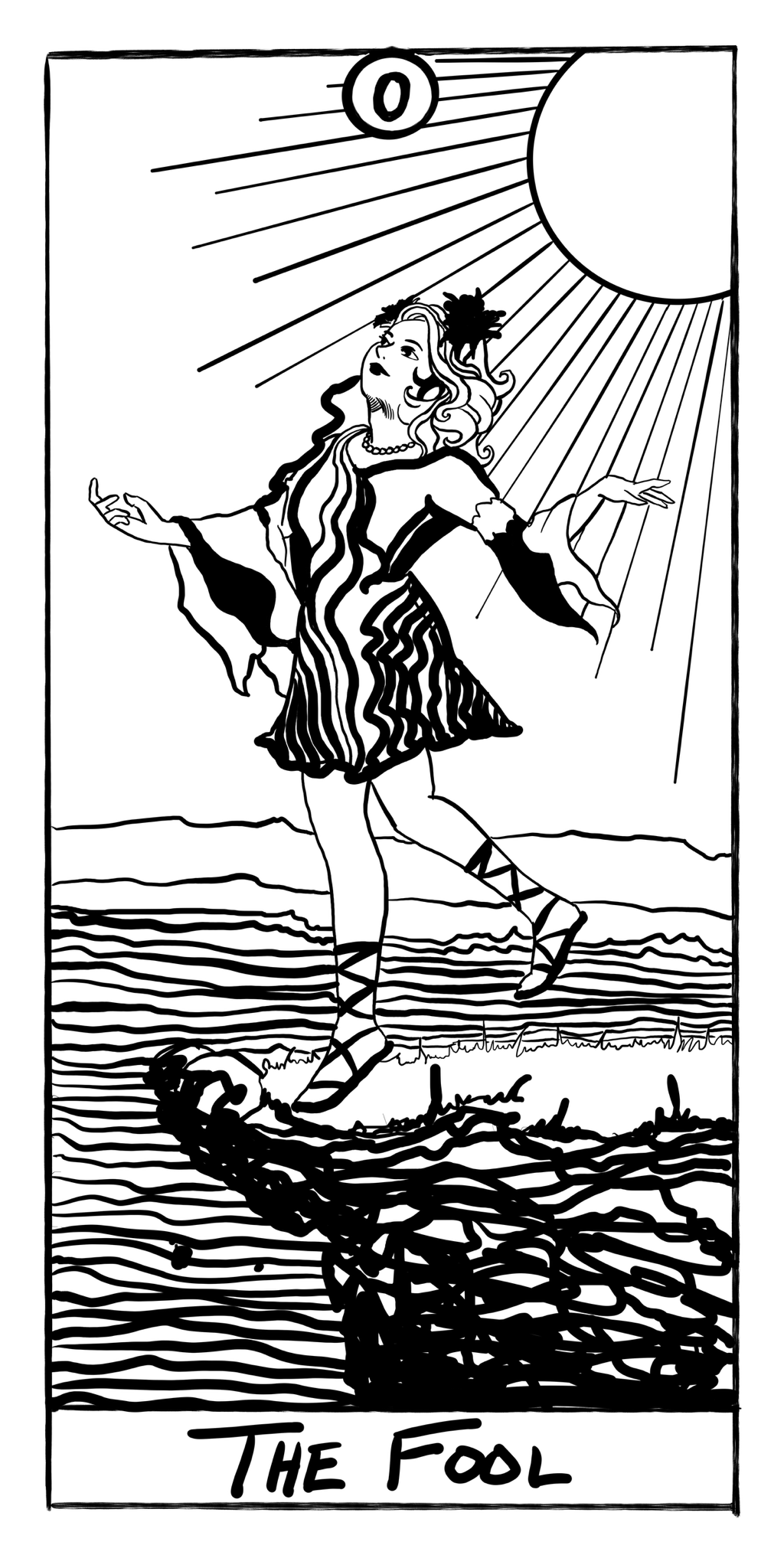 Check Out My Tarot Card Sketches [OC Drawings]